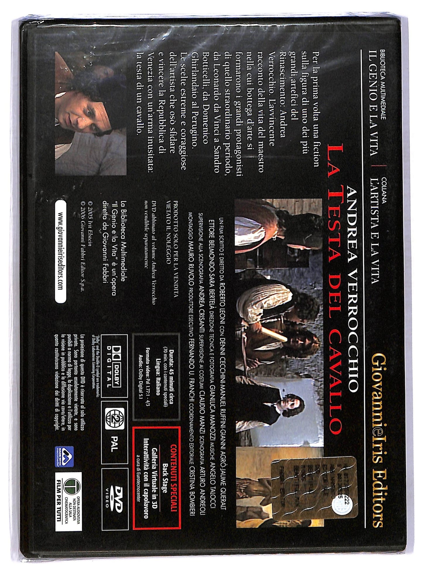 EBOND Andre Verrocchio - La testa del cavallo EDITORIALE DVD D772952