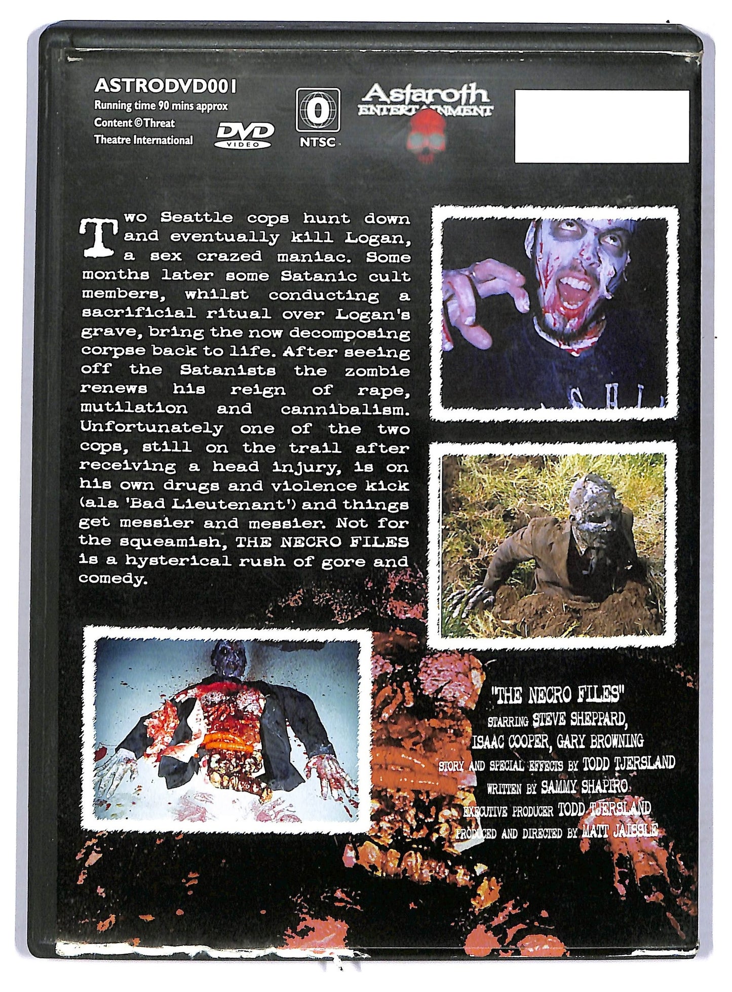 EBOND The Necro Files EDITORIALE DVD NTSC D773235