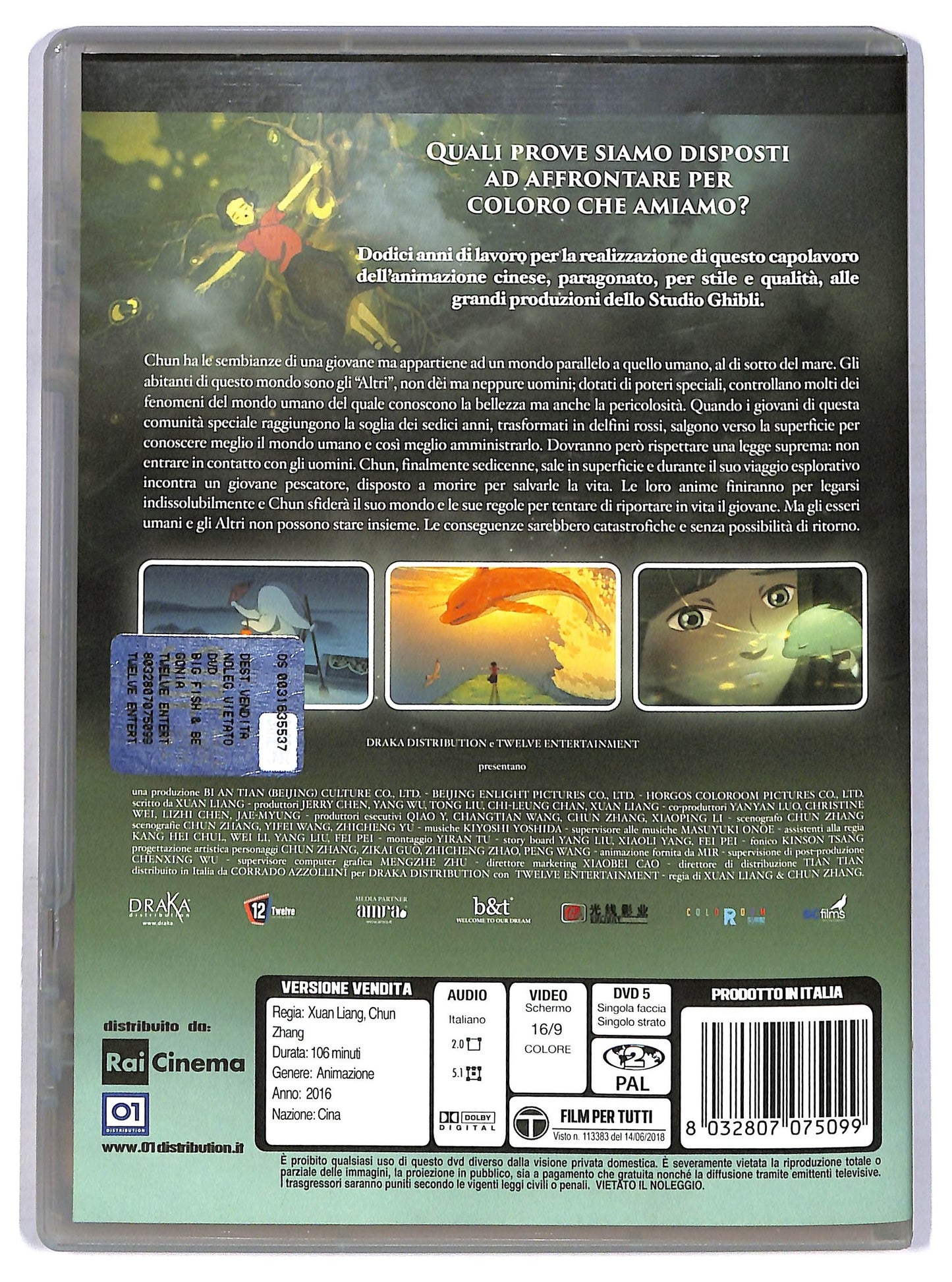 EBOND Big Fish & Begonia DVD D773312