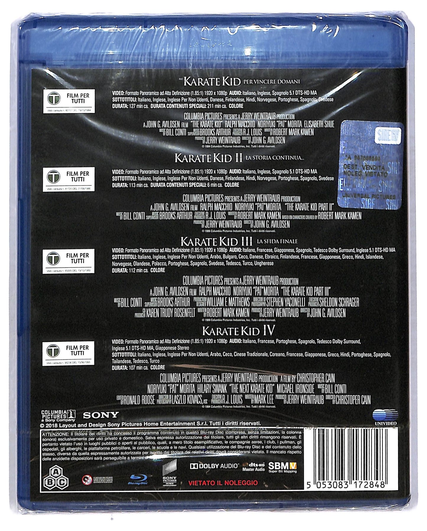 EBOND The Karate Kid The Movies BLURAY BLURAY BLURAY D773444