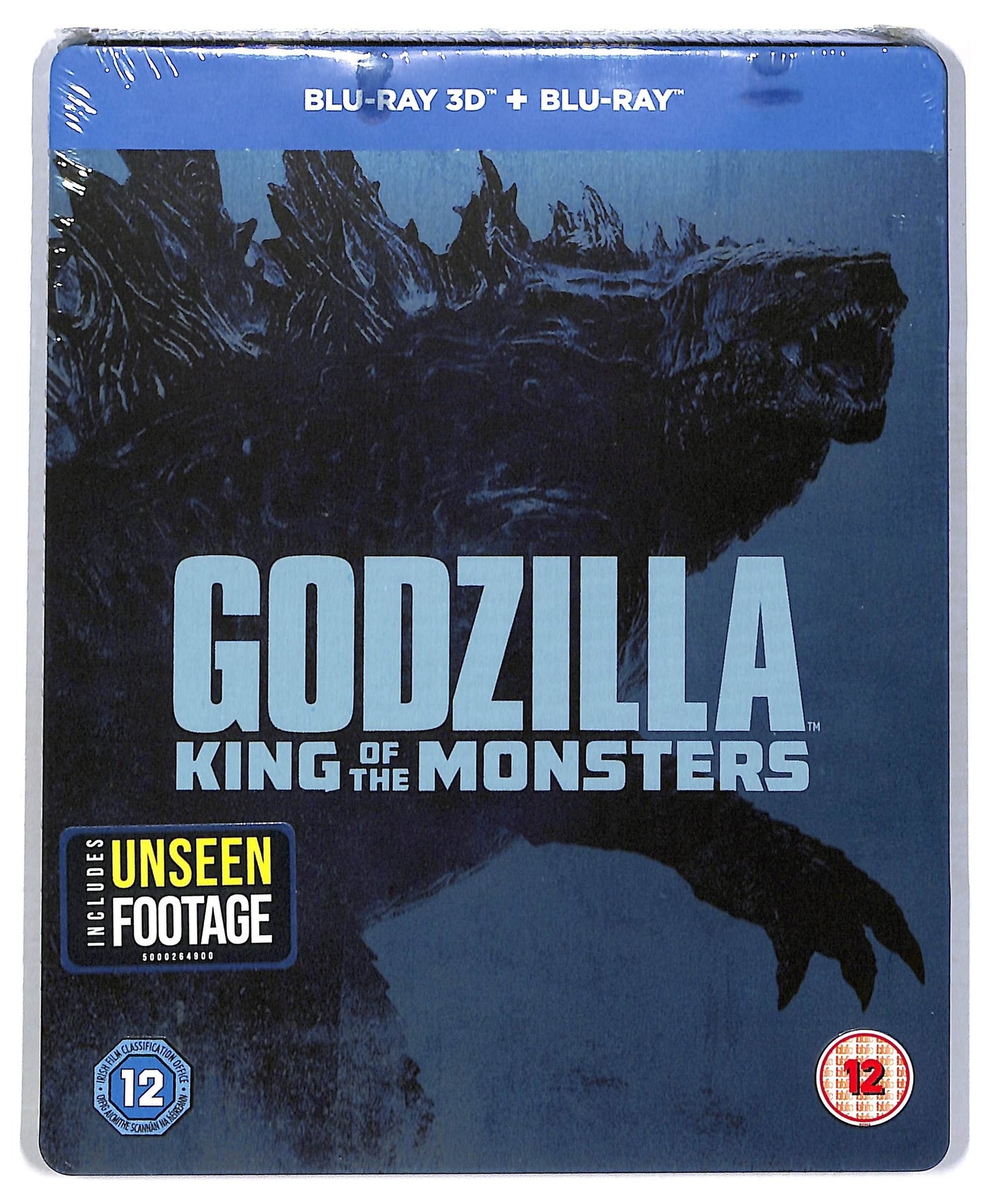 EBOND Godzilla King Of The Monster UK Version BLURAY + BLURAY 3D DVD D773512