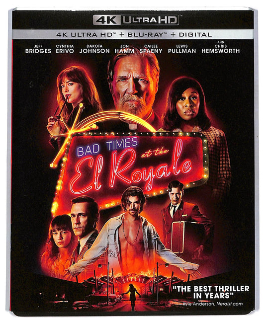 EBOND Bad Times at the El Royale (UK Version) 4K Ultra HD + Digital + BLURAY  BLURAY D773533