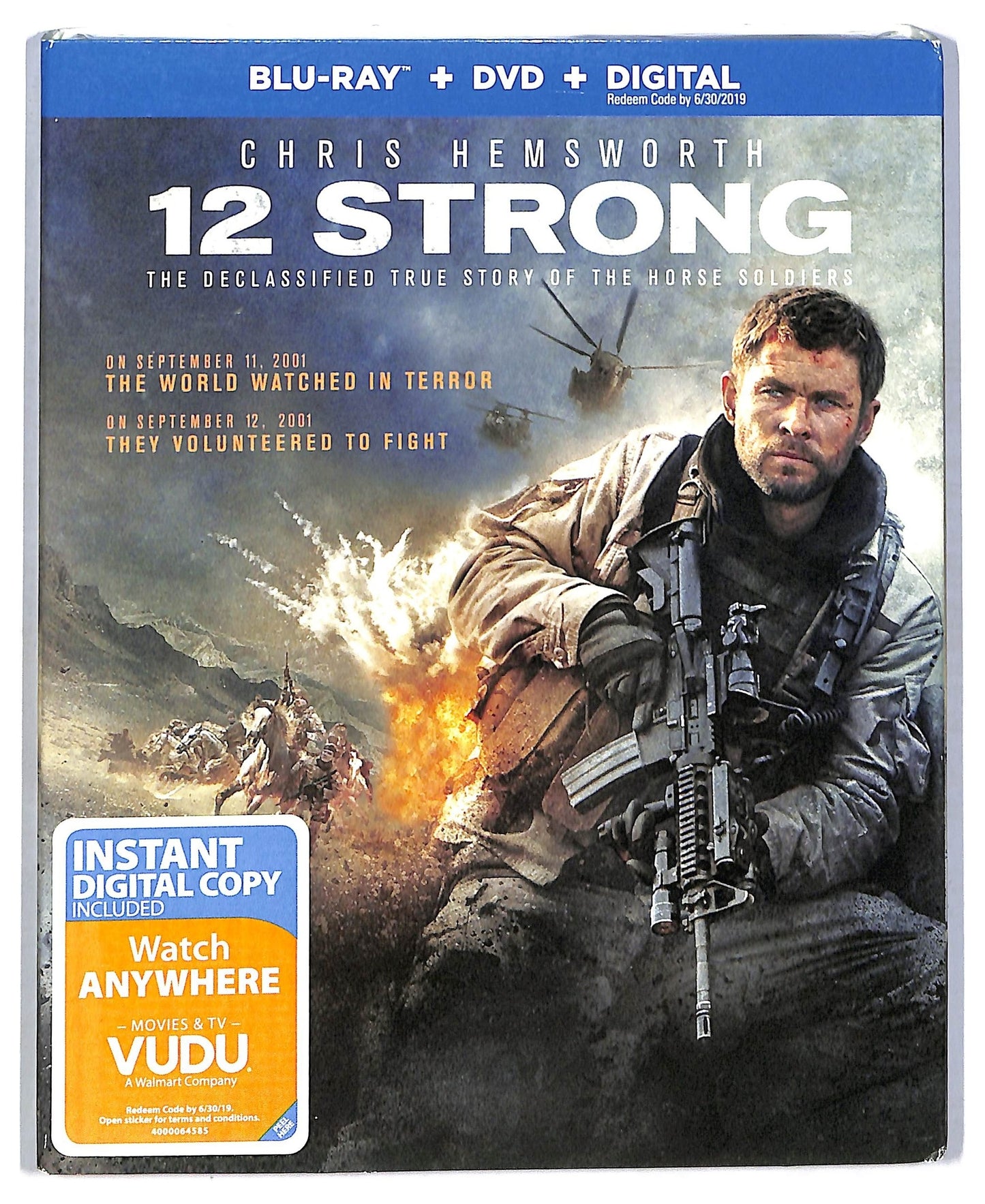 EBOND 12 Strong  Slipcase DVD + Digital + BLURAY D773536