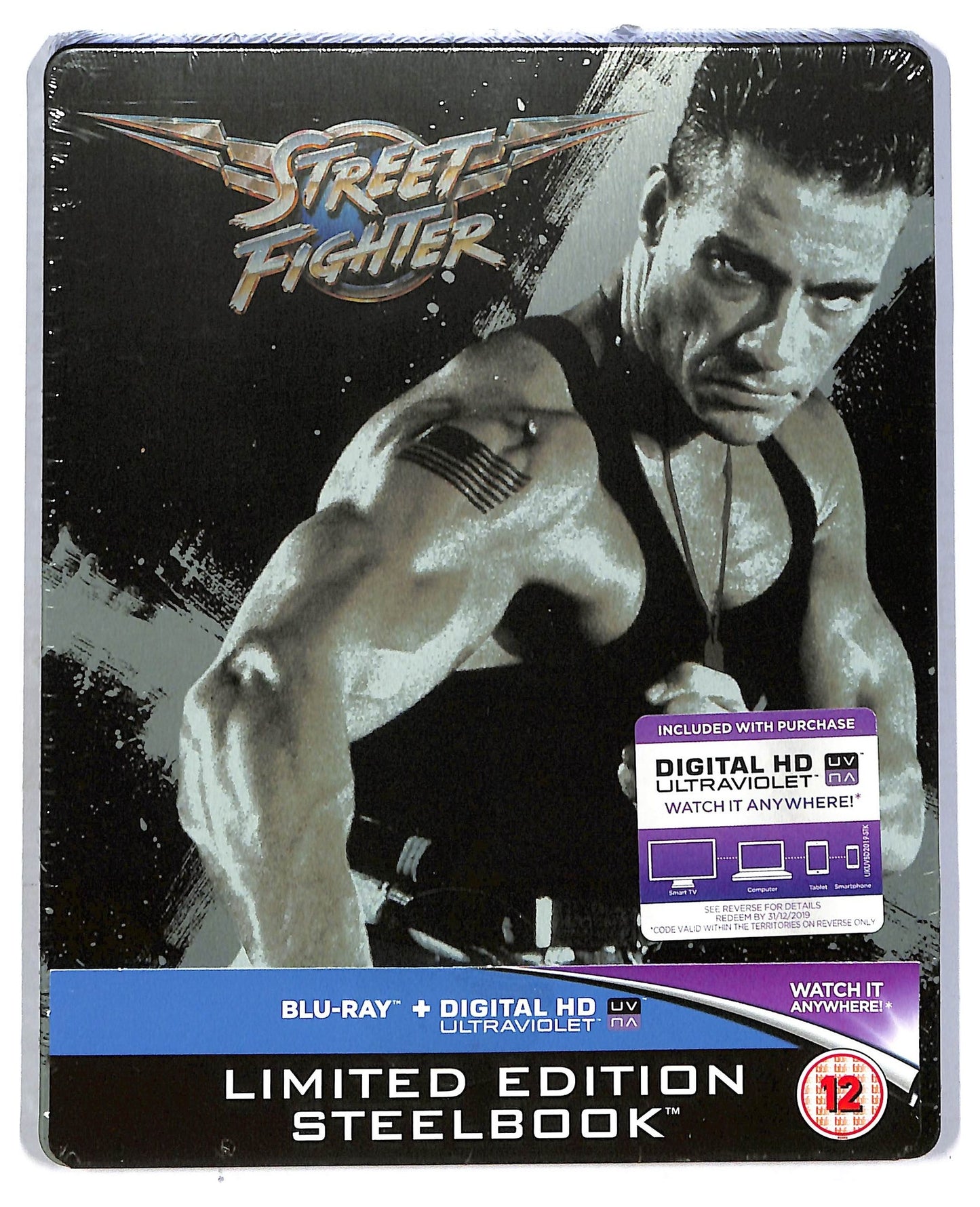 EBOND Street Fighter Limited Edition Steelbook Digital HD + BLURAY  BLURAY BLURAY D773539