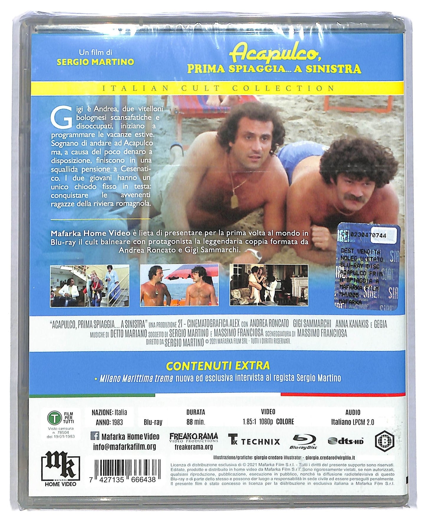 EBOND Acapulco prima Spiaggia a Sinistra BLURAY BLURAY BLURAY D773550