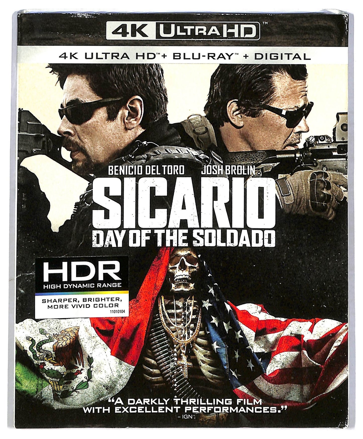 EBOND Sicario 4K Ultra HD + Digital + BLURAY  BLURAY BLURAY D773607