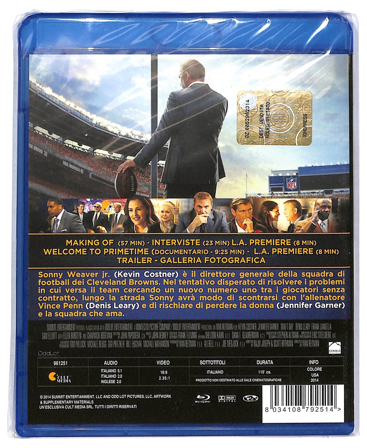 EBOND Draft Day BLURAY BLURAY BLURAY D773633