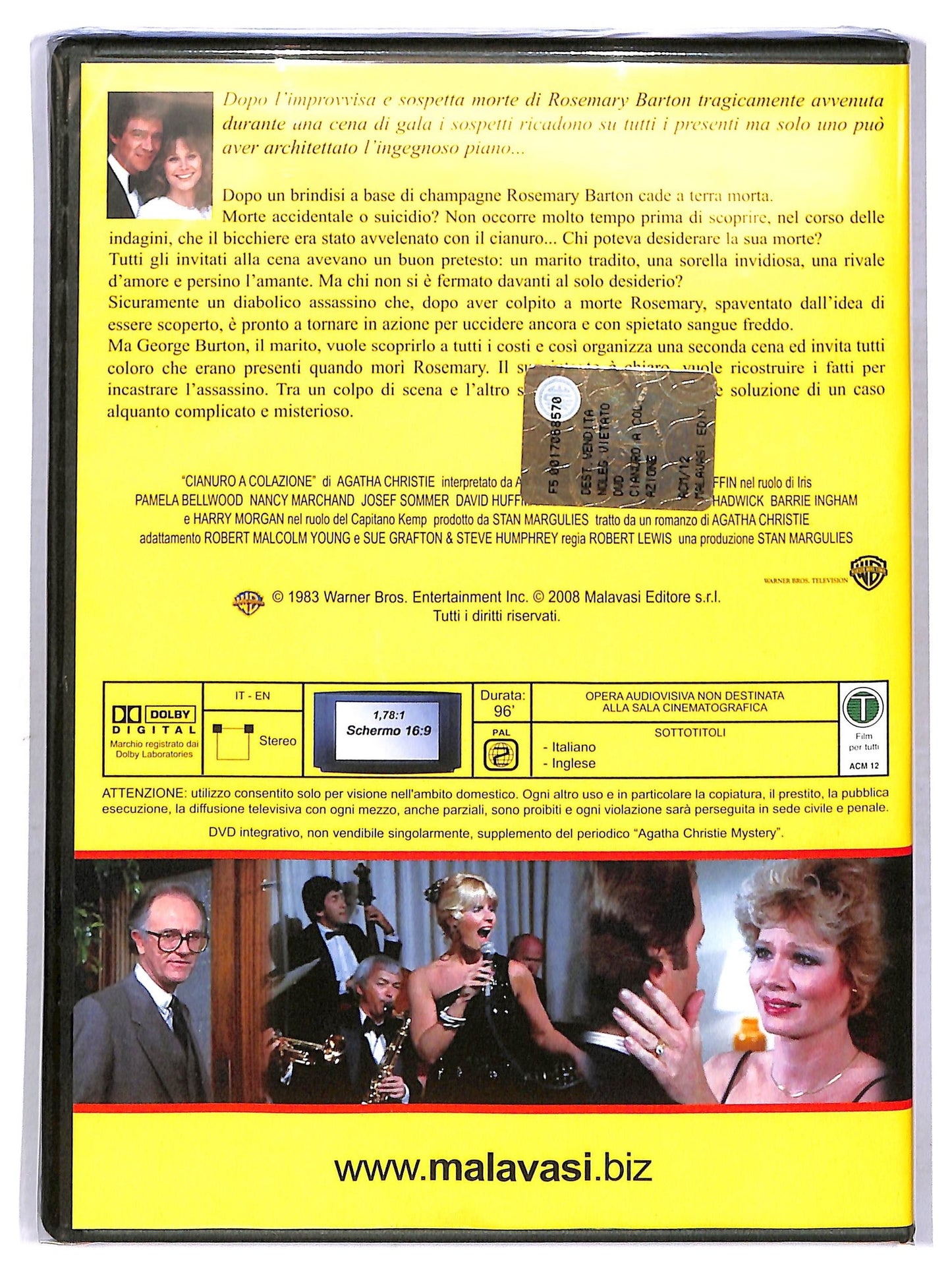 EBOND Cianuro a colazione - Agatha christie mystery EDITORIALE DVD D773743