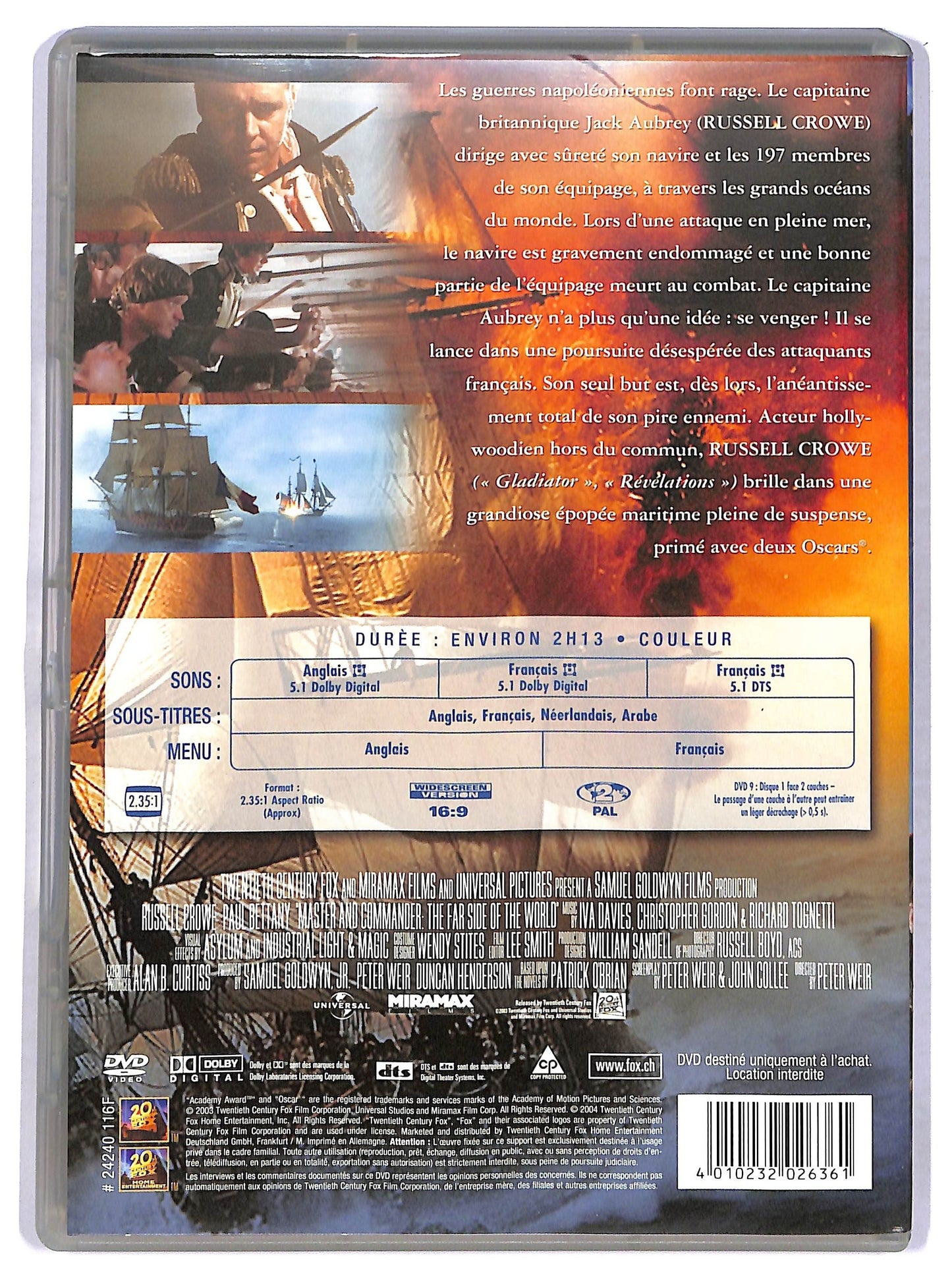 EBOND Master And Commander DVD D773839