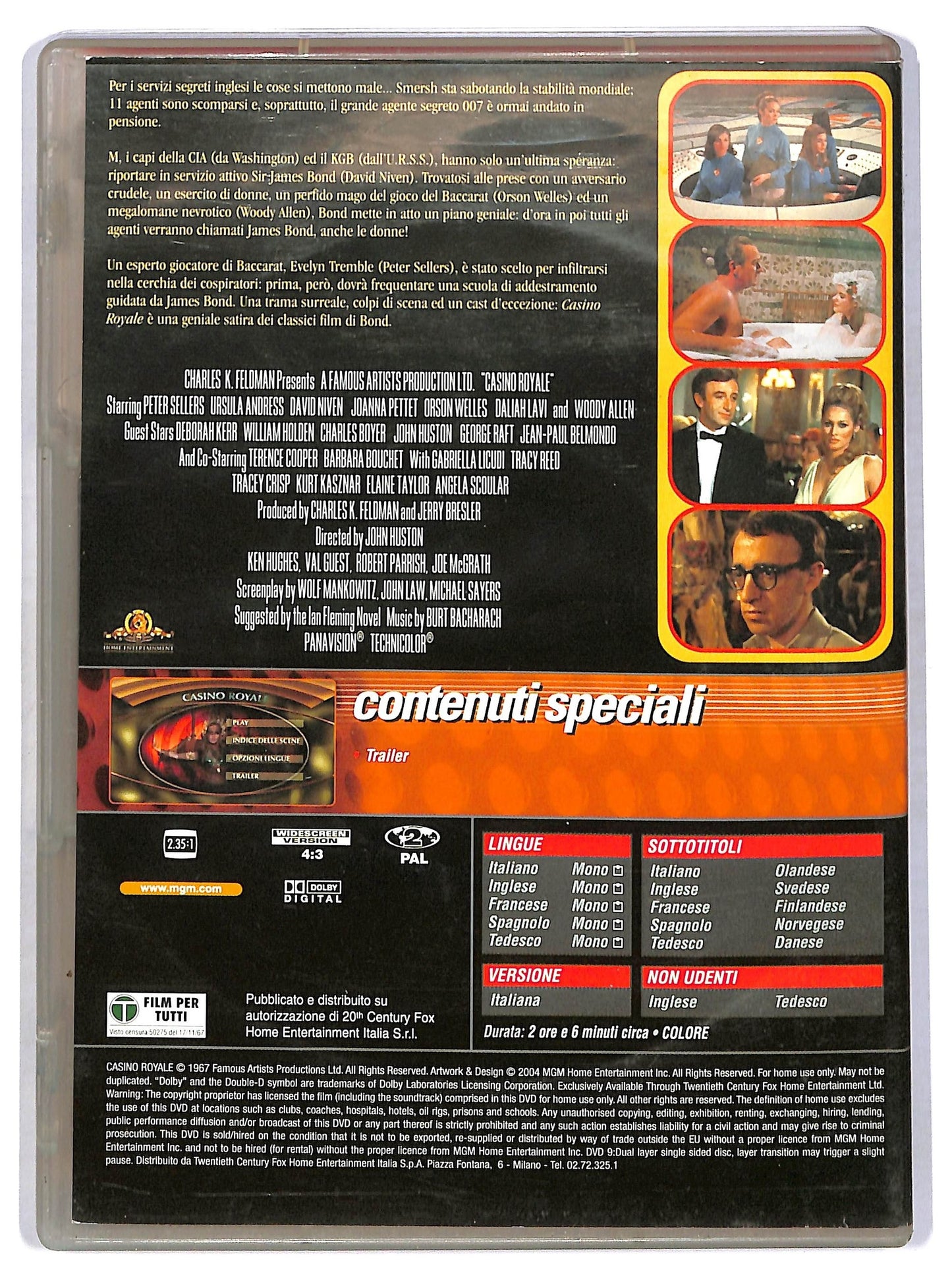 EBOND Casino Royale EDITORIALE DVD D773857