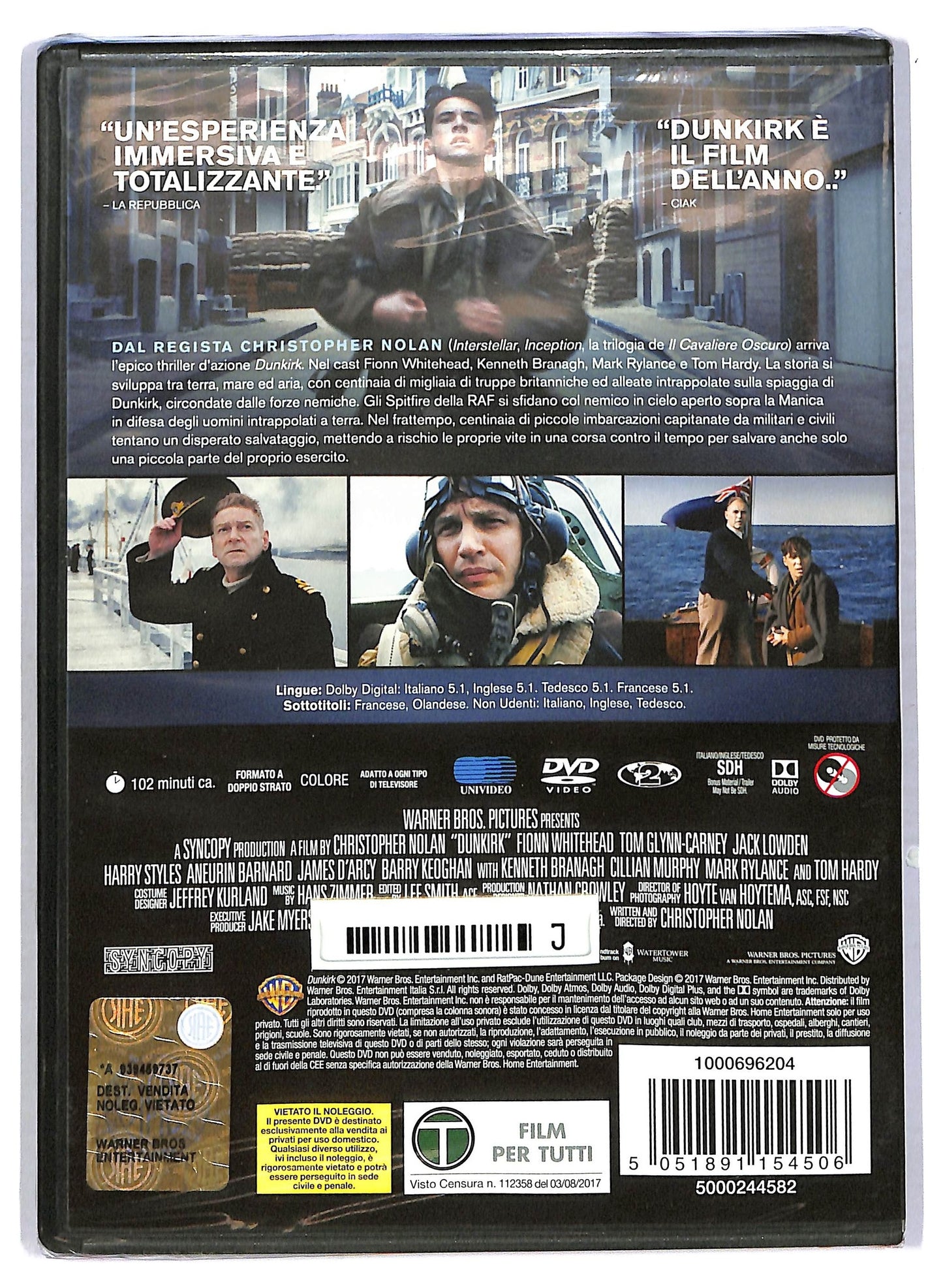 EBOND dunkirk DVD D773863