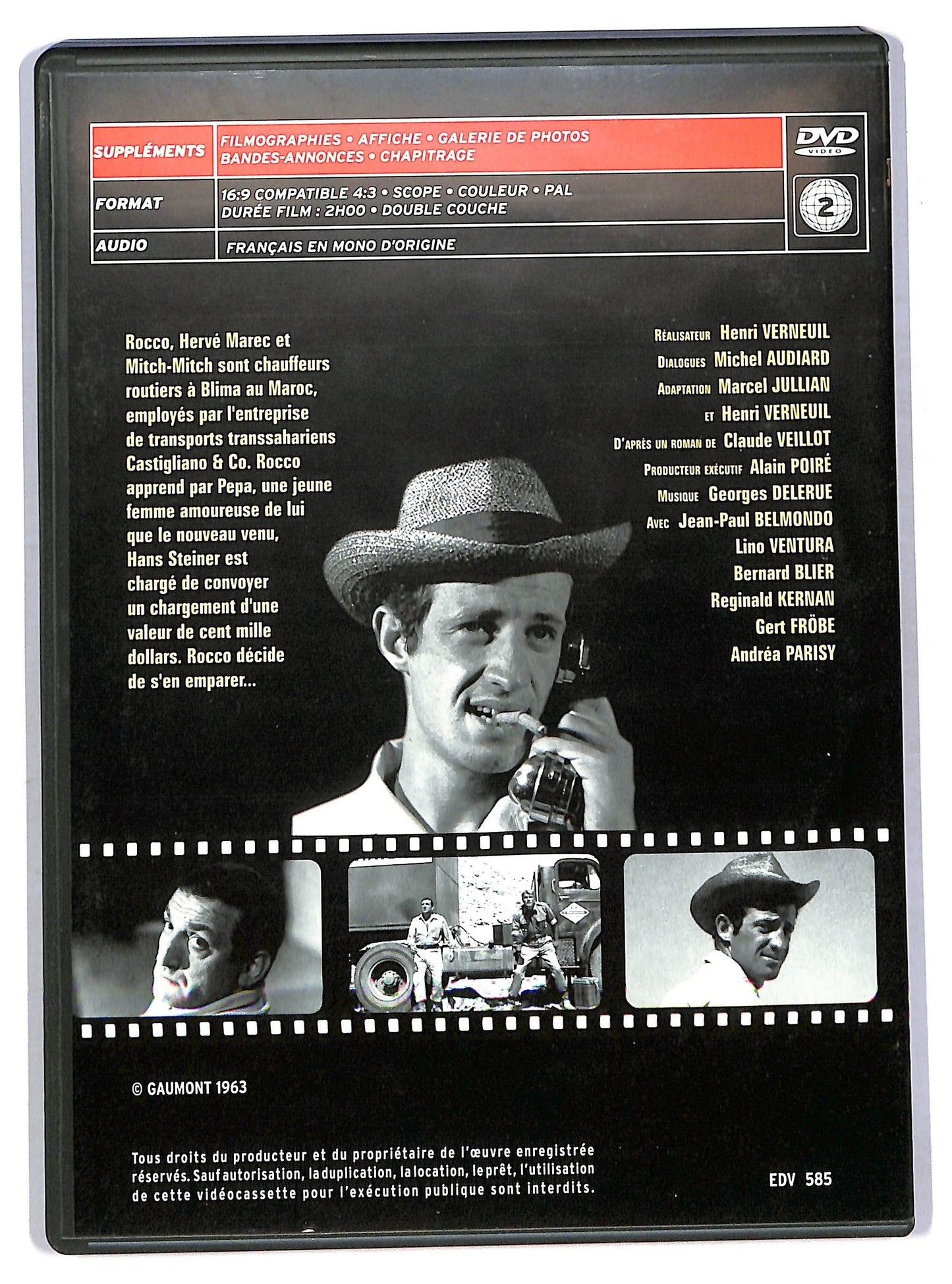 EBOND Cent Mille Dollars Au Soleil EDITORIALE DVD D773915