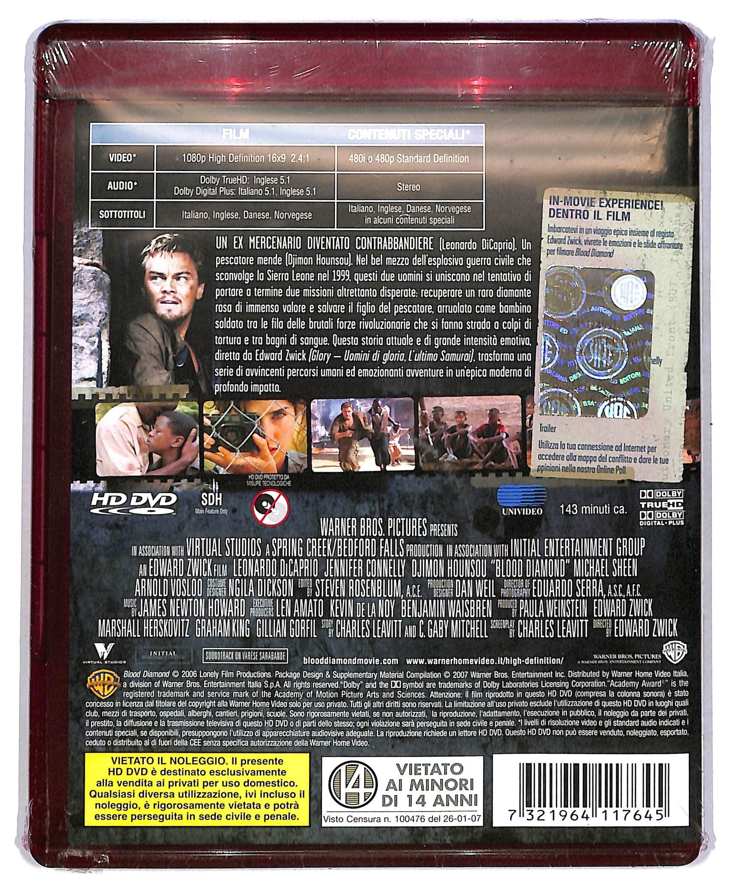 EBOND Blood Diamond HD DVD D774021