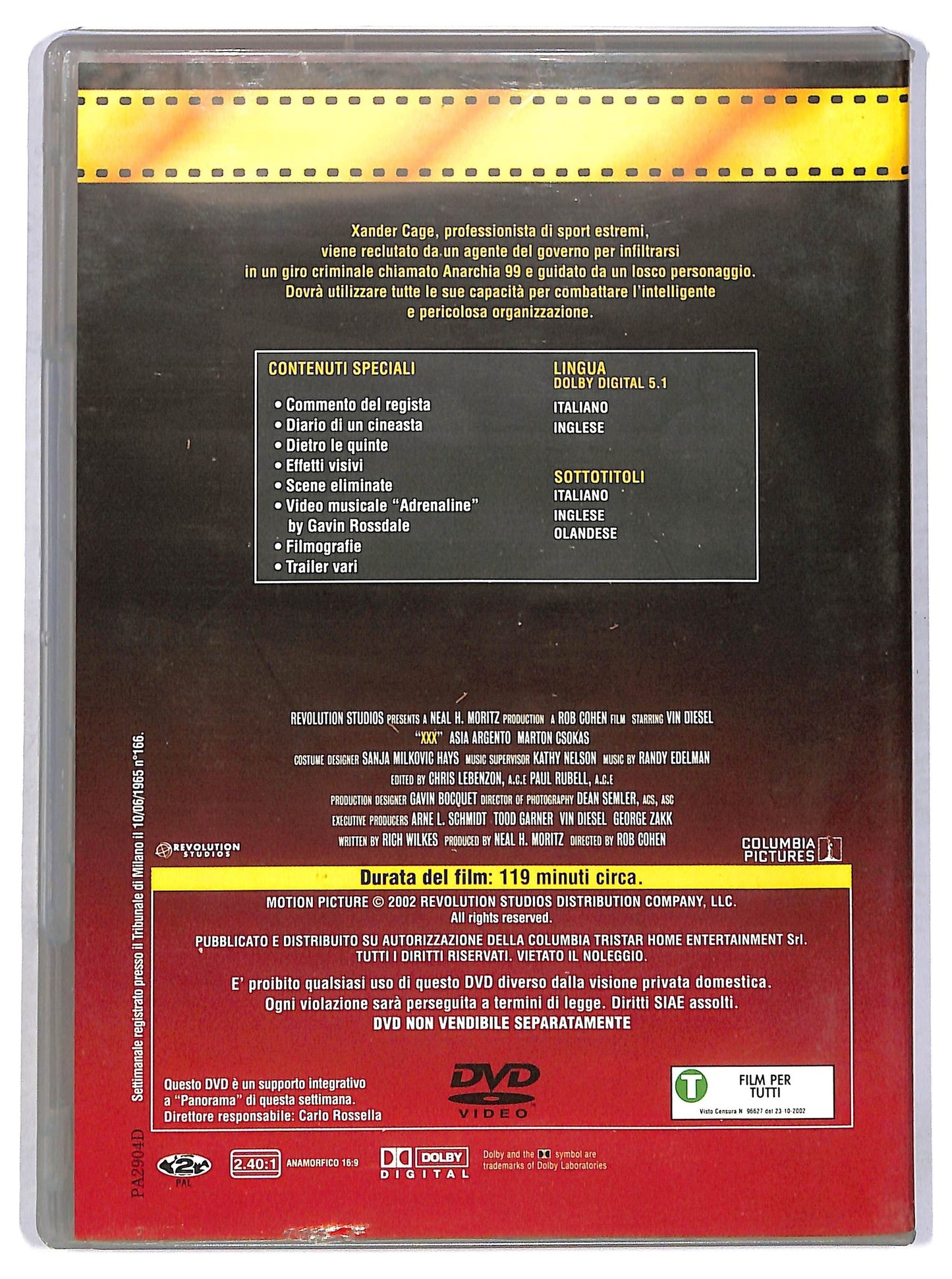 EBOND XXX EDITORIALE DVD D774064