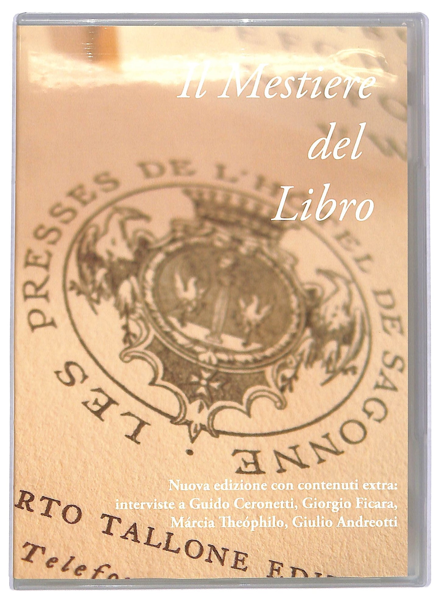 EBOND IL Mestiere Del Libro EDITORIALE DVD D774108