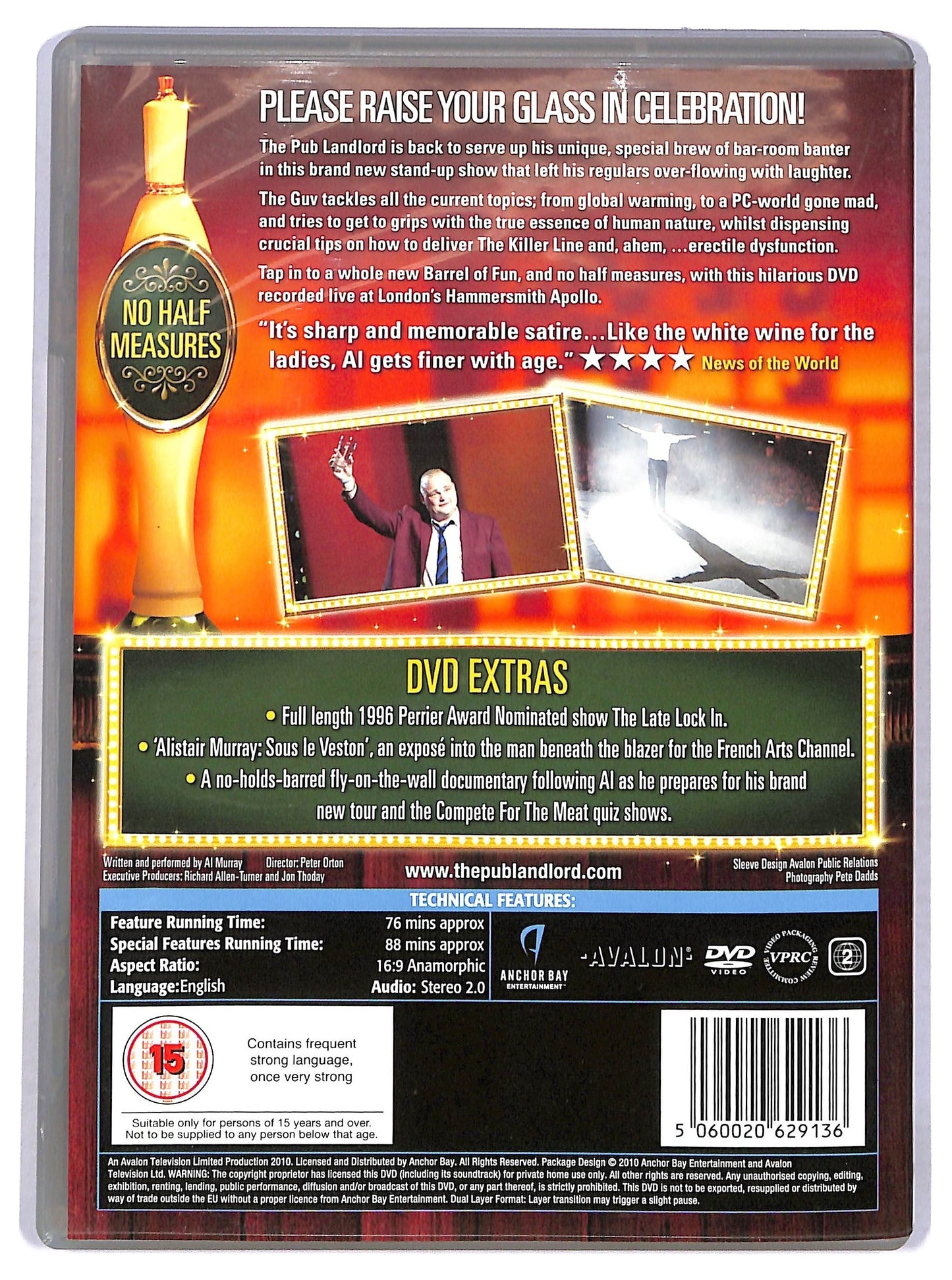 EBOND Al Murray - Barrel Of Fun - Live UK DVD D774115