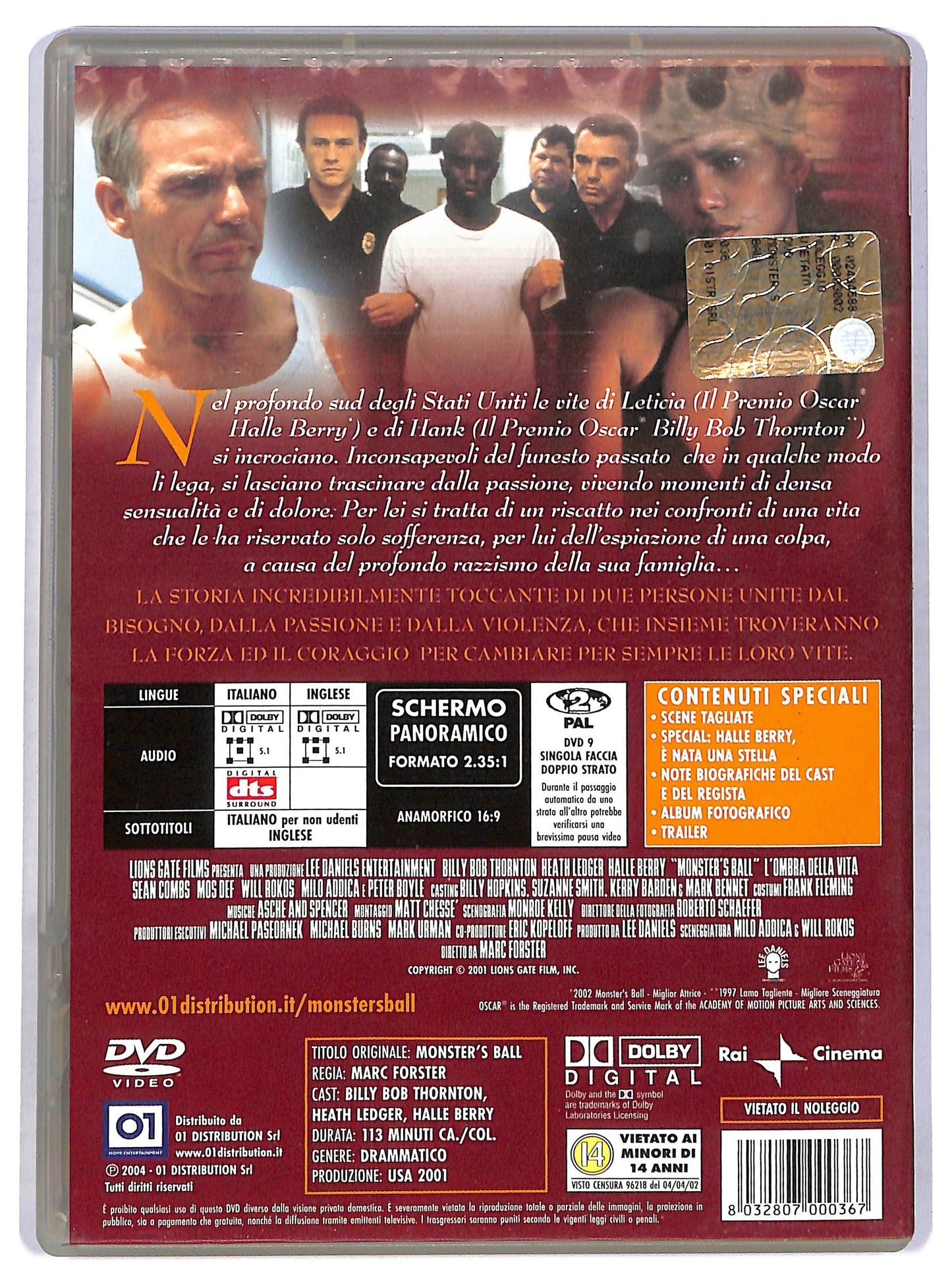 EBOND Monster's Ball. L'ombra della vita DVD D774140