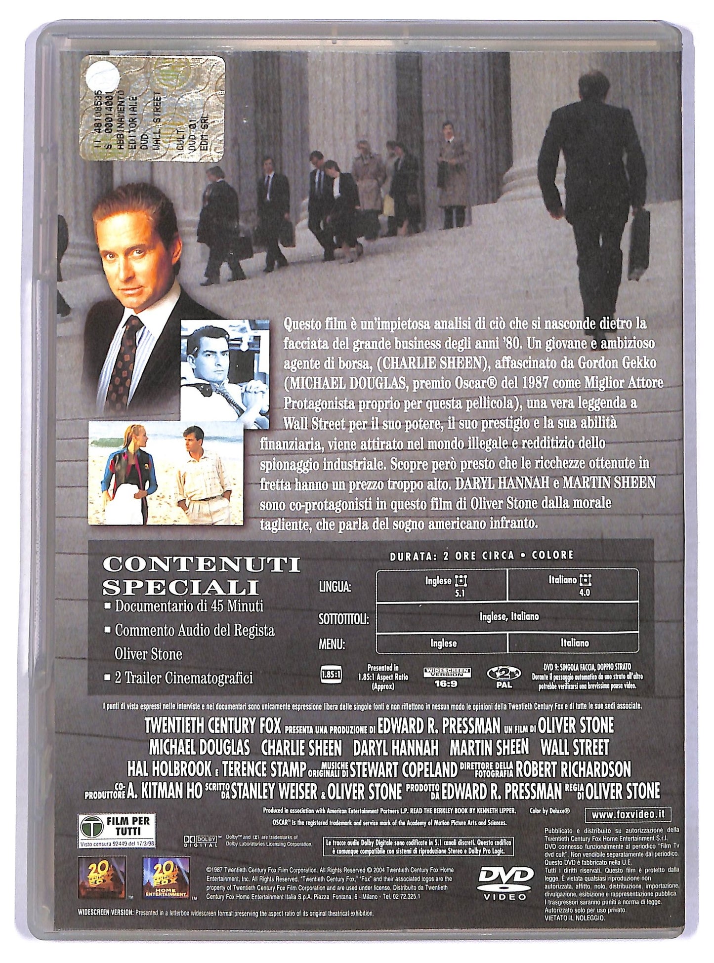 EBOND Wall Street EDITORIALE DVD D774215