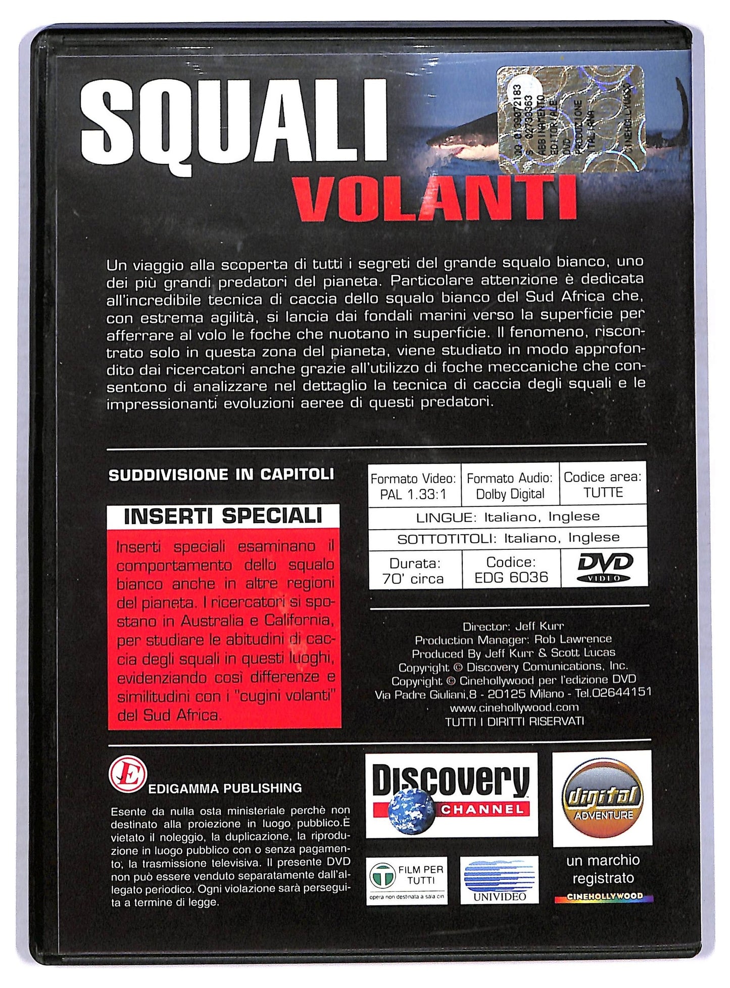 EBOND Squali volanti EDITORIALE DVD D774218