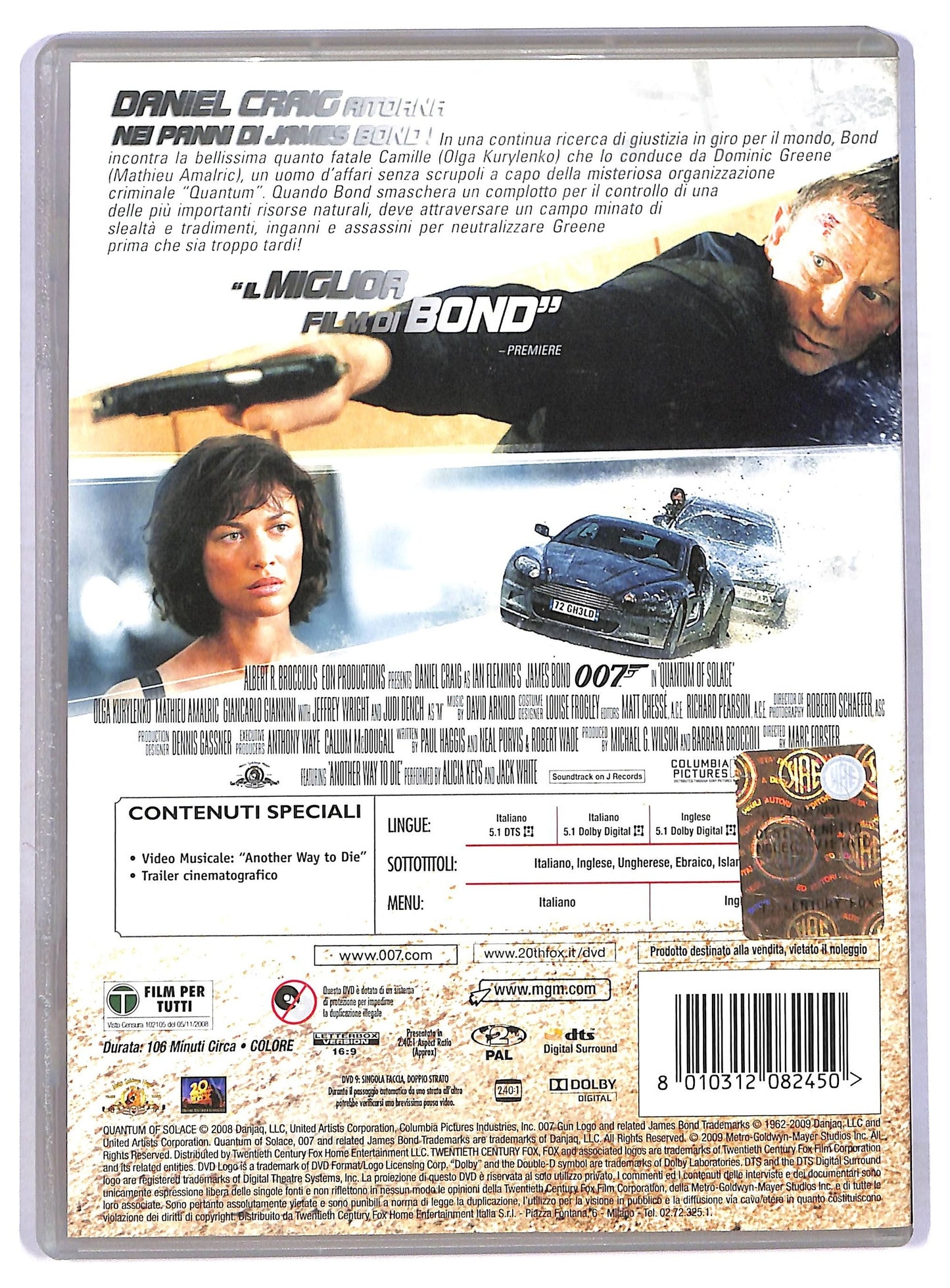 EBOND 007 - Quantum of Solace DVD D774234