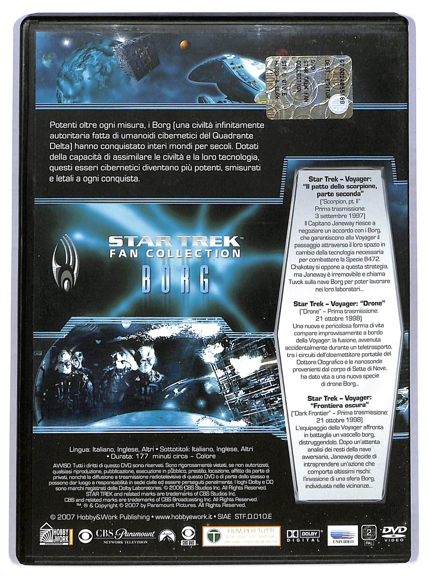 EBOND Star Trek Borg VOL.1 EDITORIALE  DVD D774348