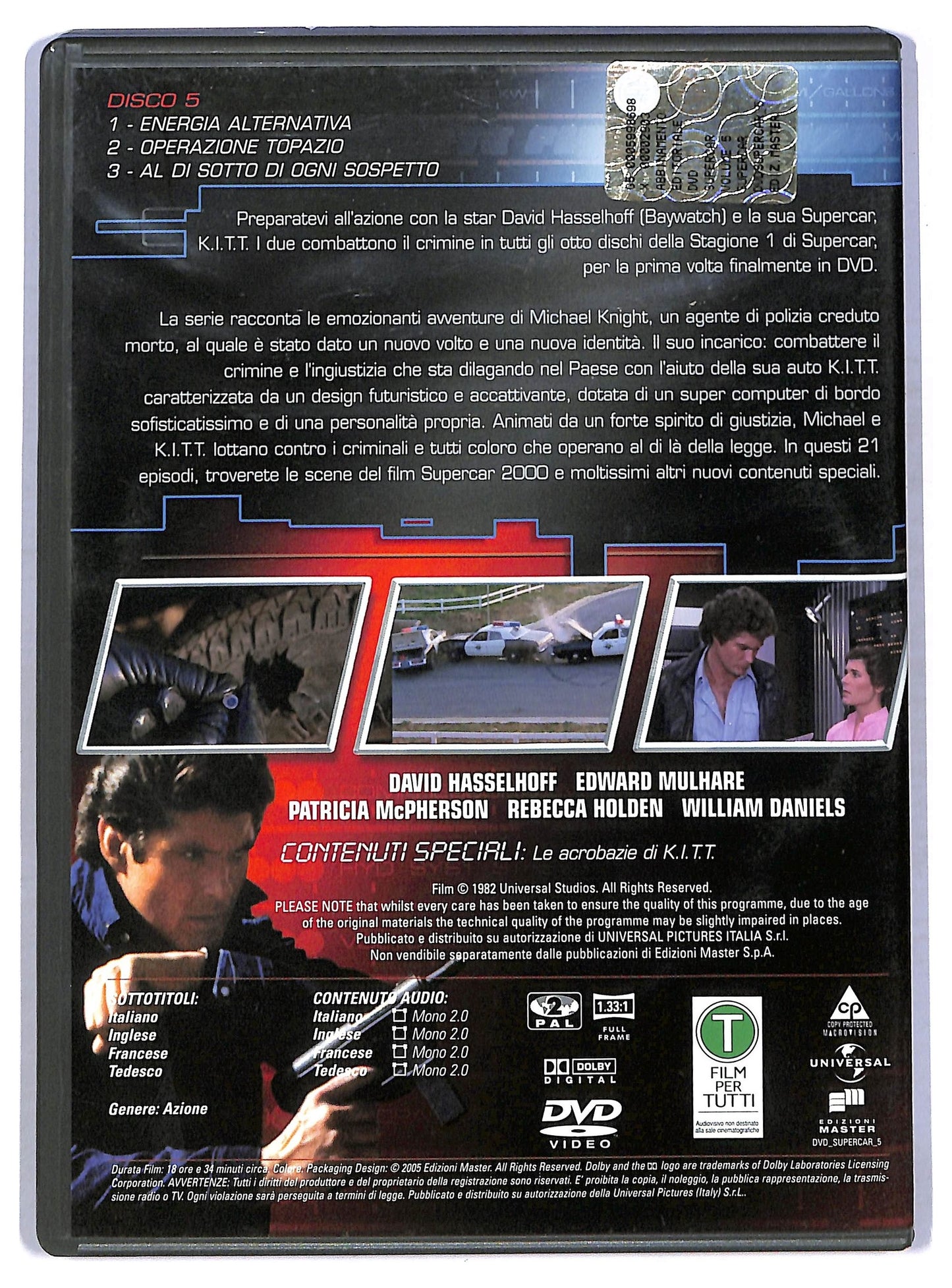 EBOND Supercar volume 5 EDITORIALE DVD D774351