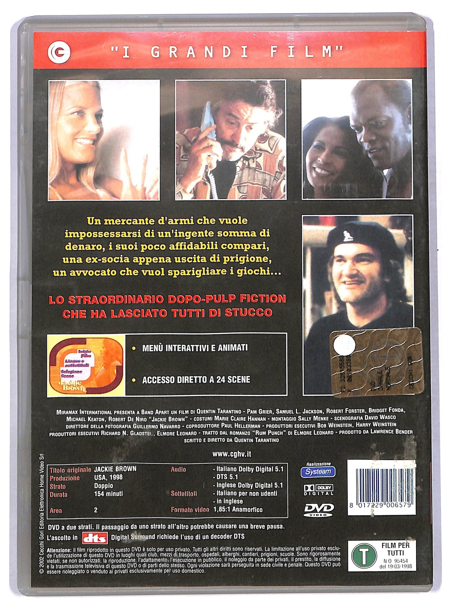 EBOND Jackie Brown DVD D774444
