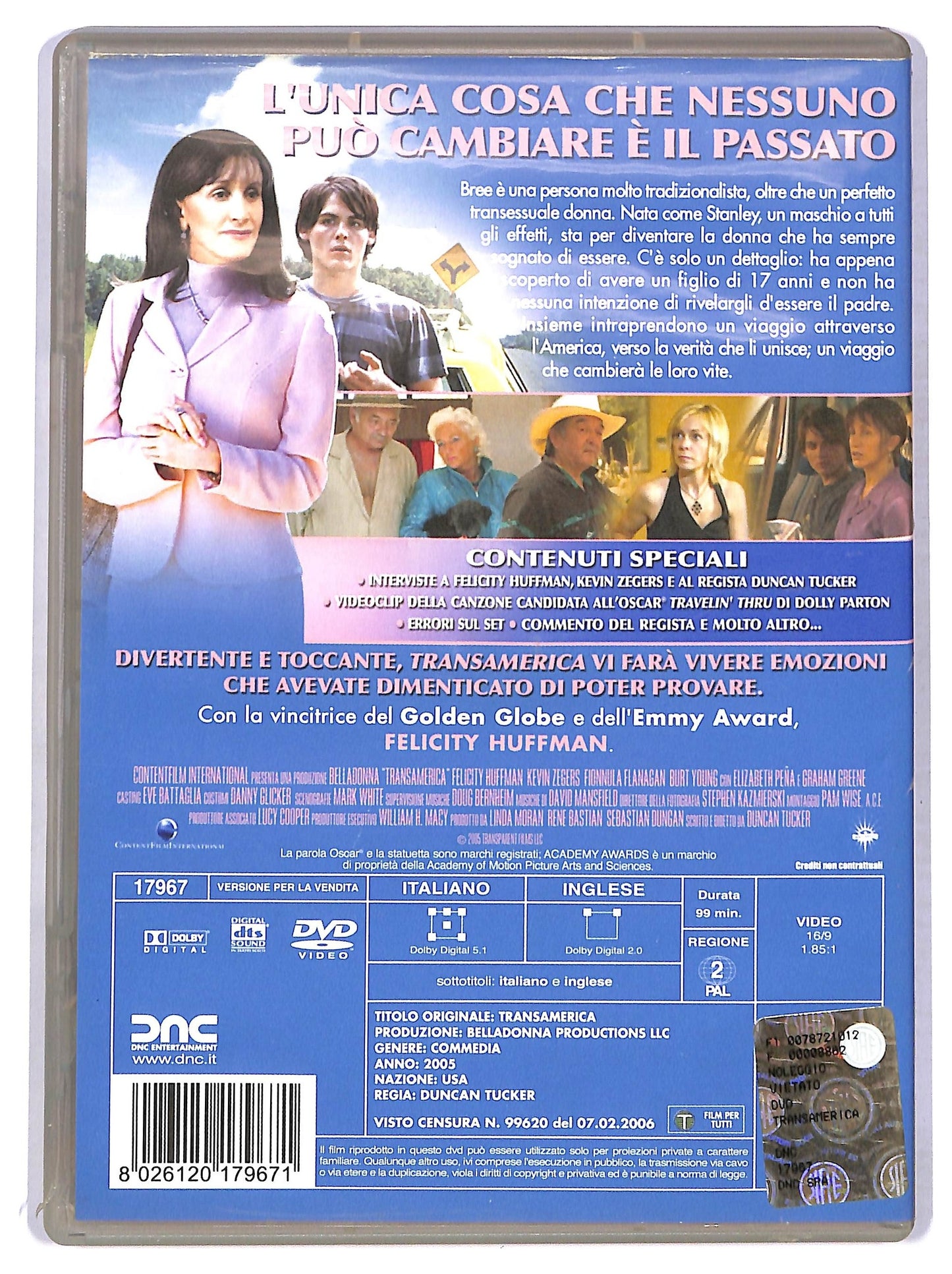 EBOND Transamerica DVD D774519