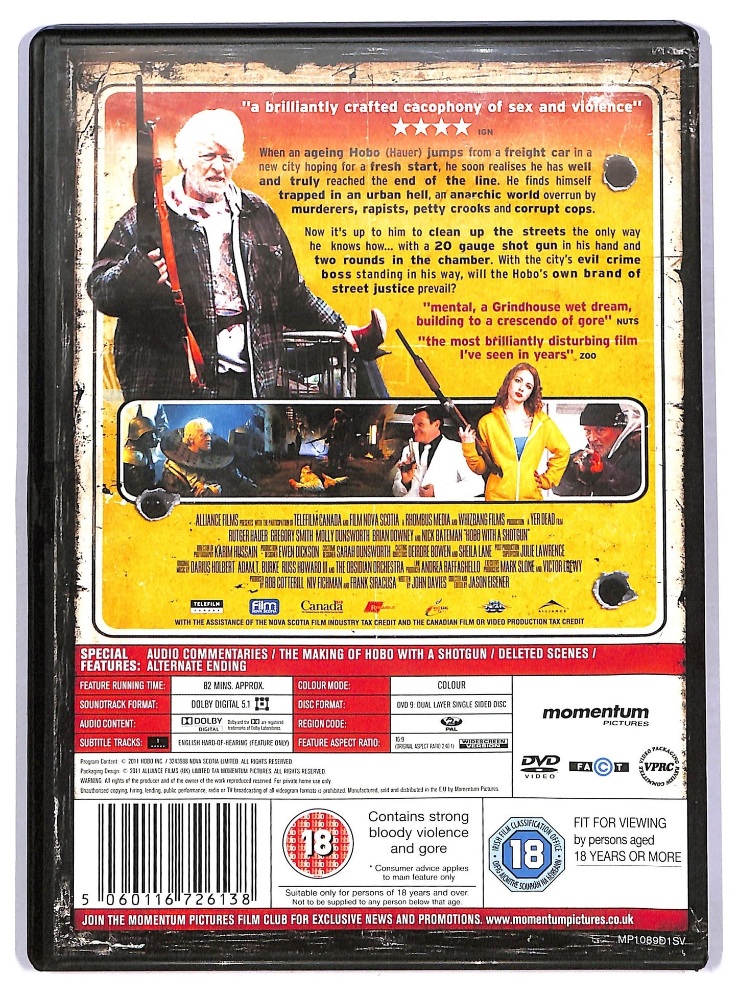 EBOND Hobo With A Shotgun (Uk Version) DVD D774645