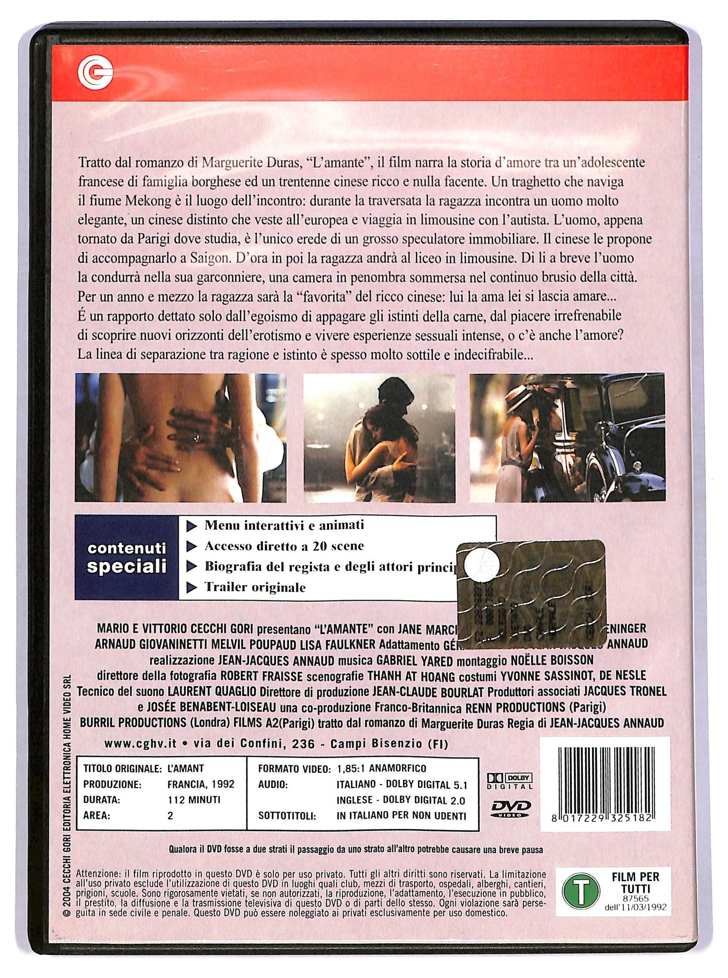 EBOND L'Amante DVD D774818