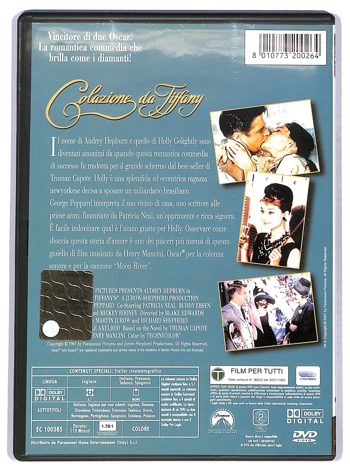 EBOND Colazione da Tiffany DVD D774825