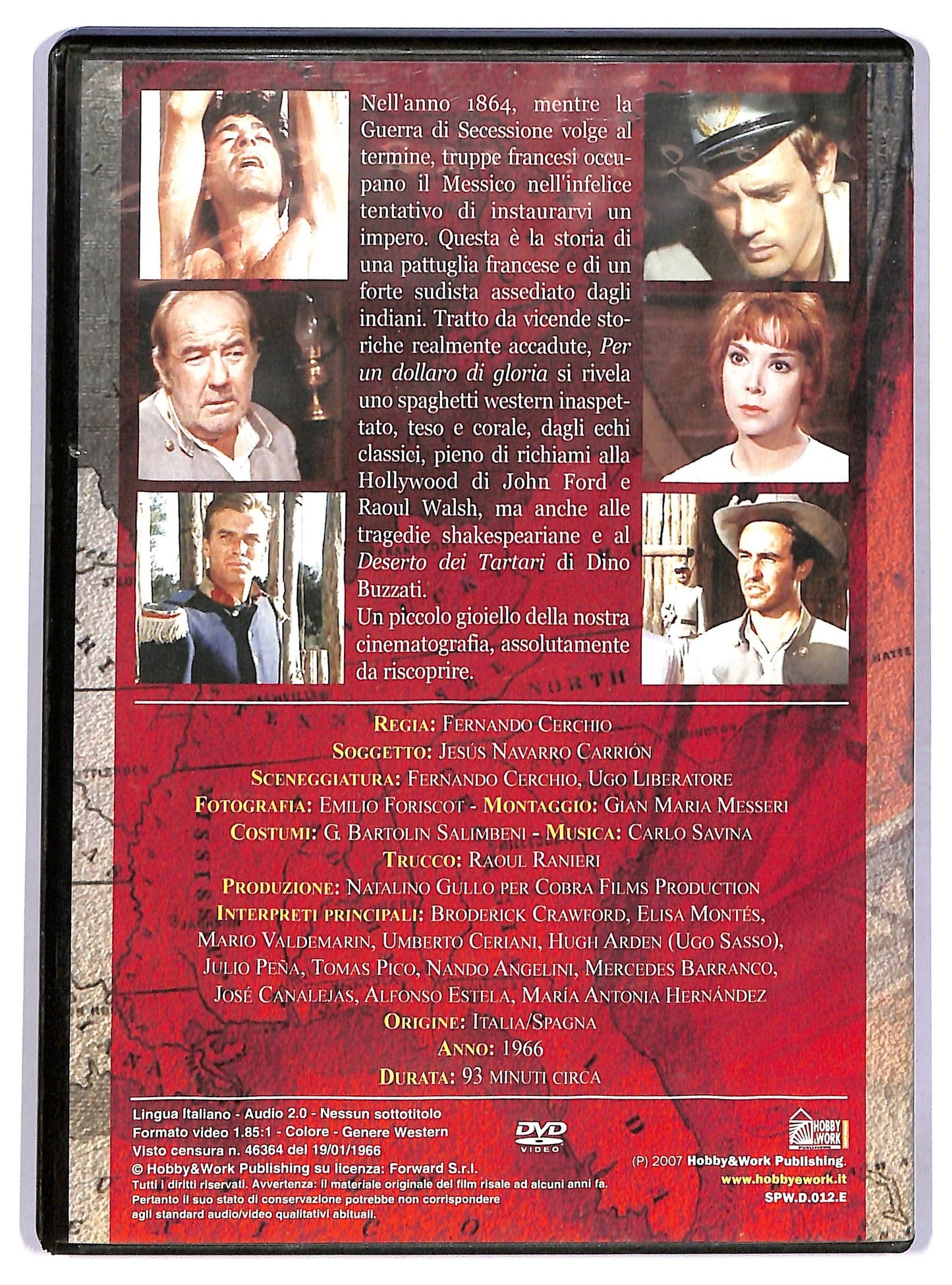 EBOND Per un dollaro di gloria EDITORIALE DVD D774868