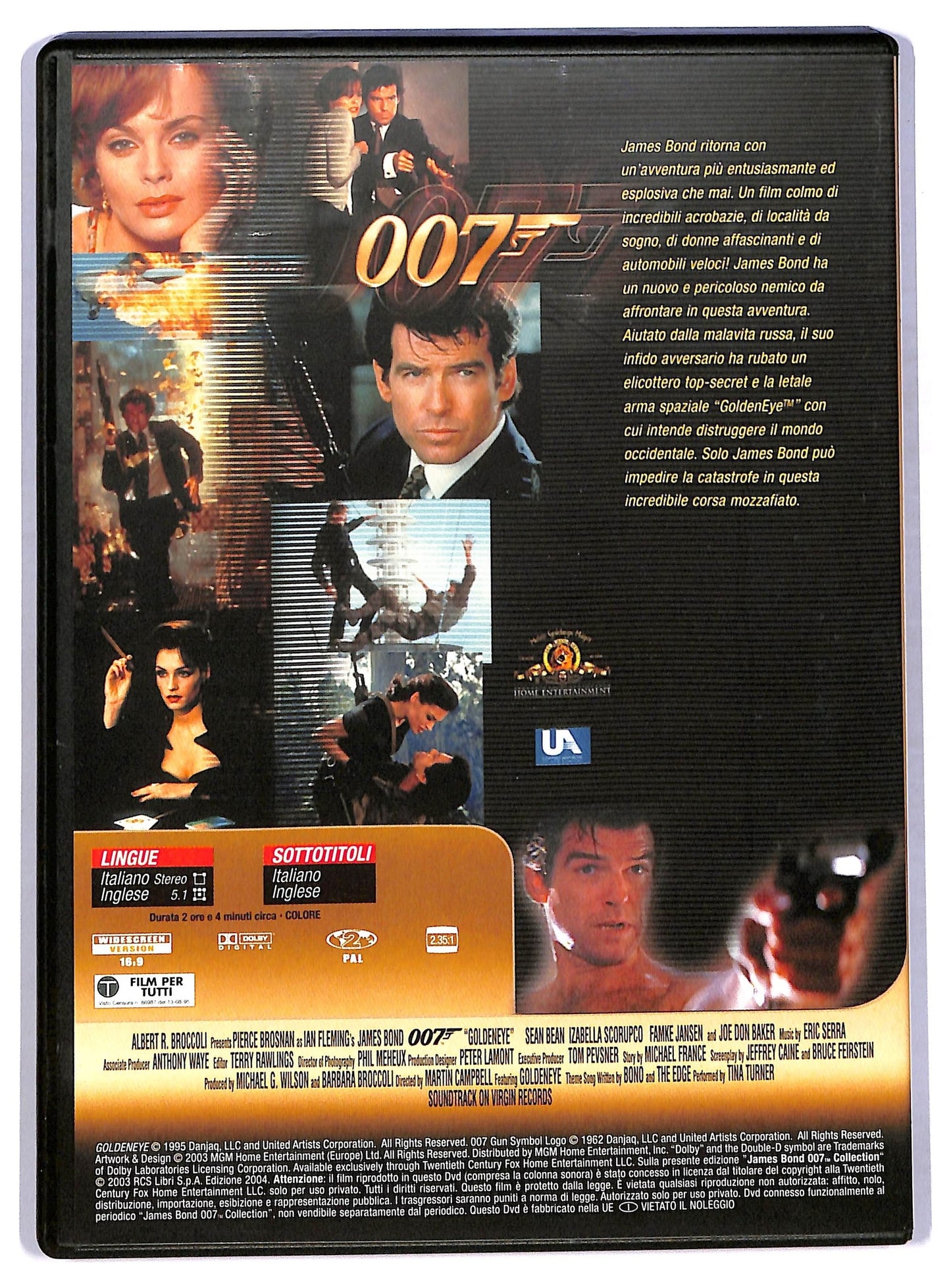 EBOND 007 - GoldenEye  EDITORIALE DVD D775012