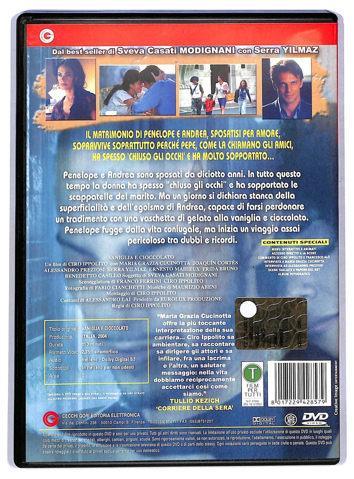 EBOND Vaniglia e cioccolato DVD D775262