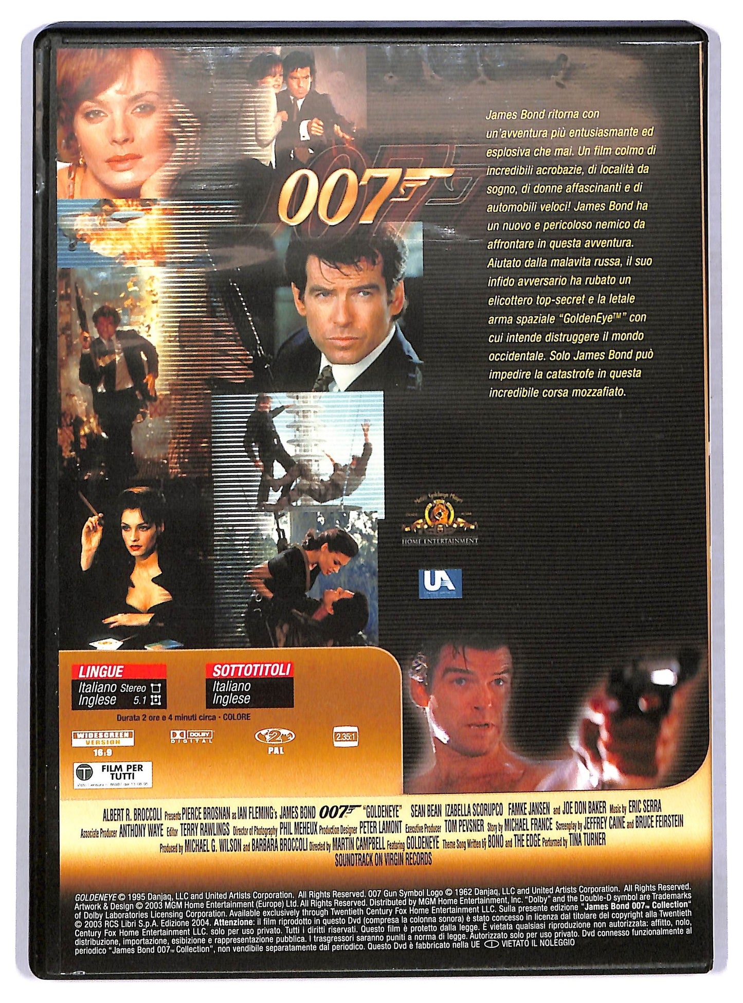 EBOND 007 - GoldenEye  EDITORIALE DVD D775352