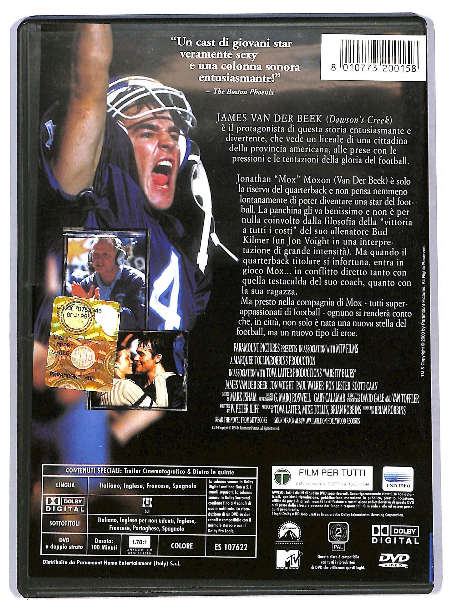 EBOND Varsity Blues DVD D775605