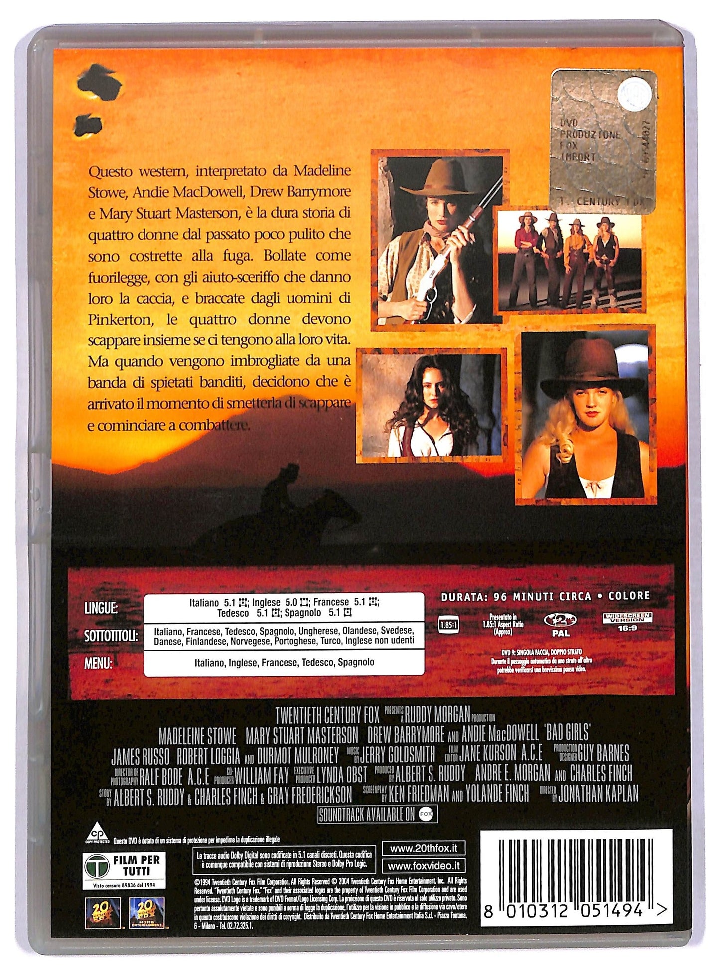 EBOND Bad Girls DVD D775609