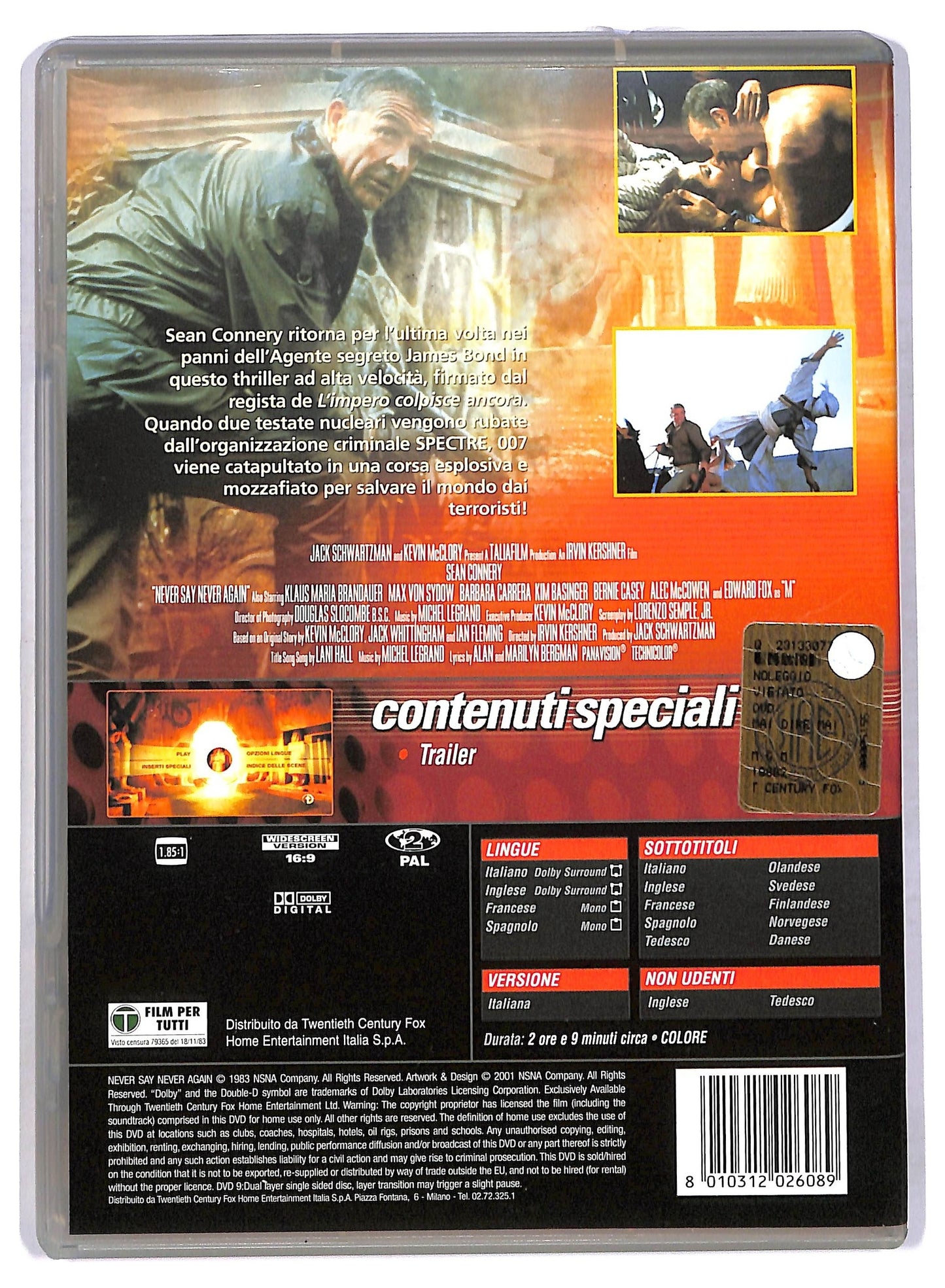 EBOND Mai dire mai DVD D775644