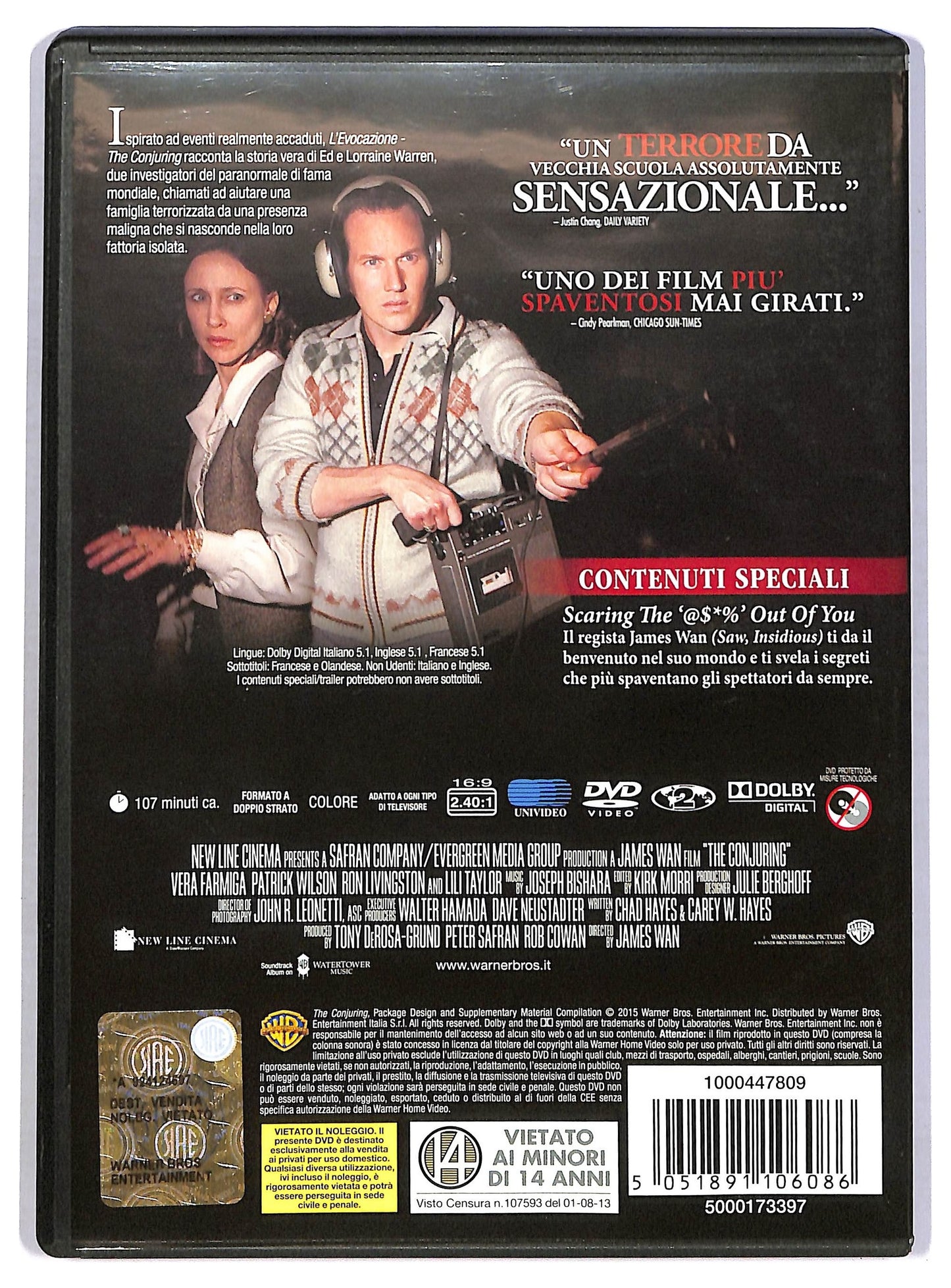 EBOND The Conjuring - L'evocazione DVD D775750