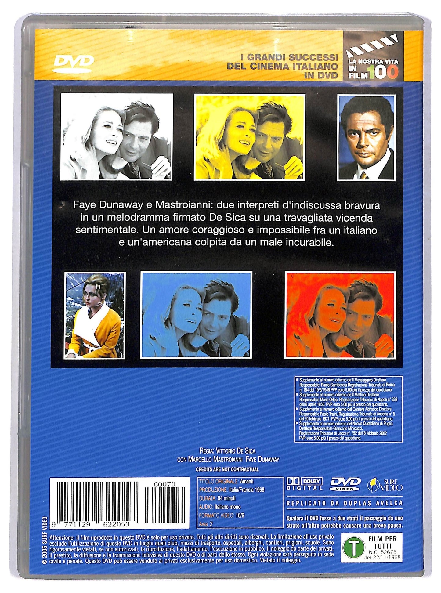 EBOND amanti  EDITORIALE DVD D775825