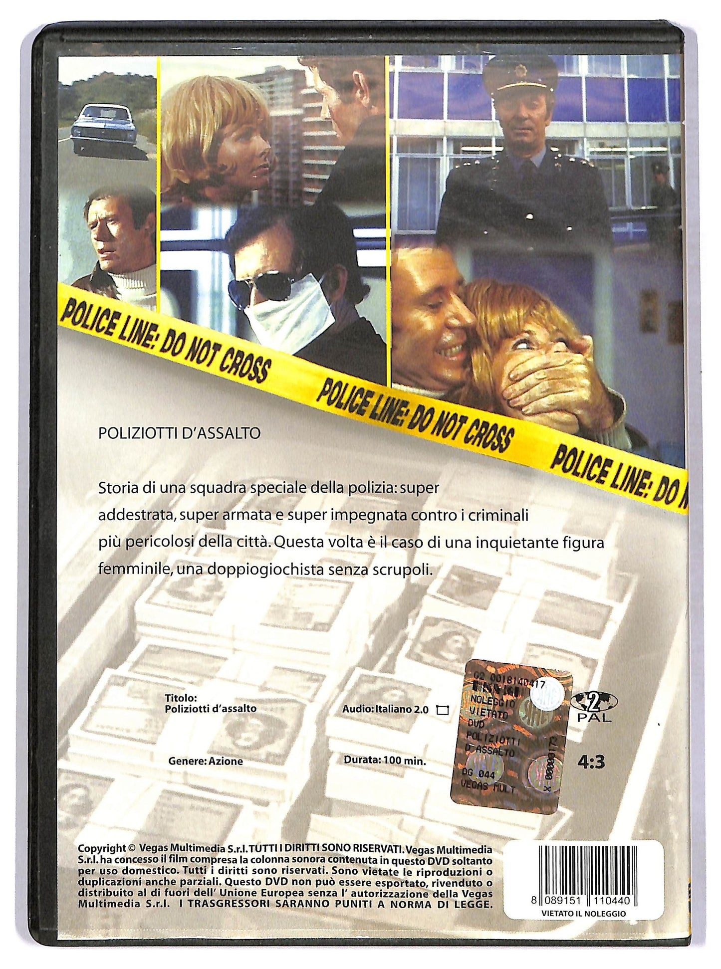 EBOND polizziotti d'assalto  DVD D775854