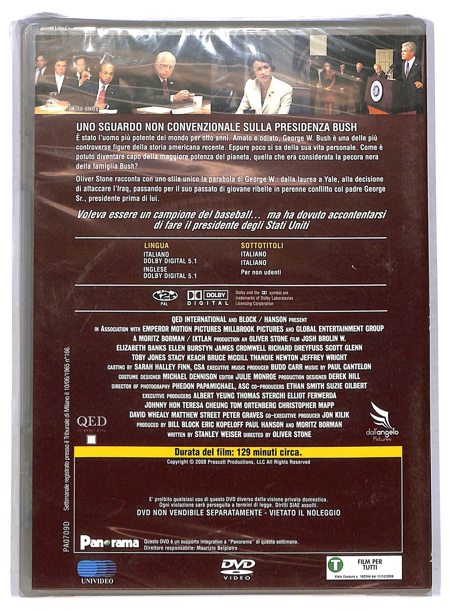 EBOND W.  EDITORIALE DVD D775857