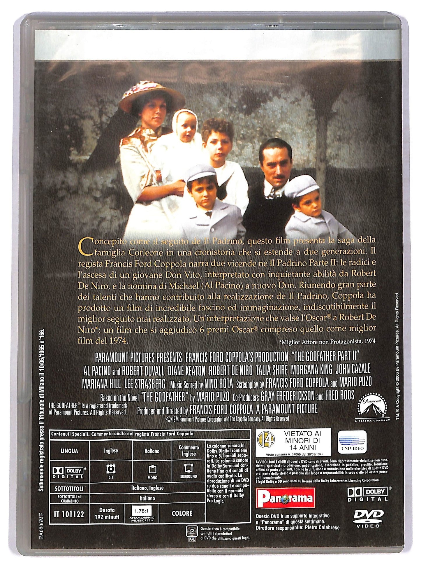 EBOND Il Padrino Parte 2 DVD D775911