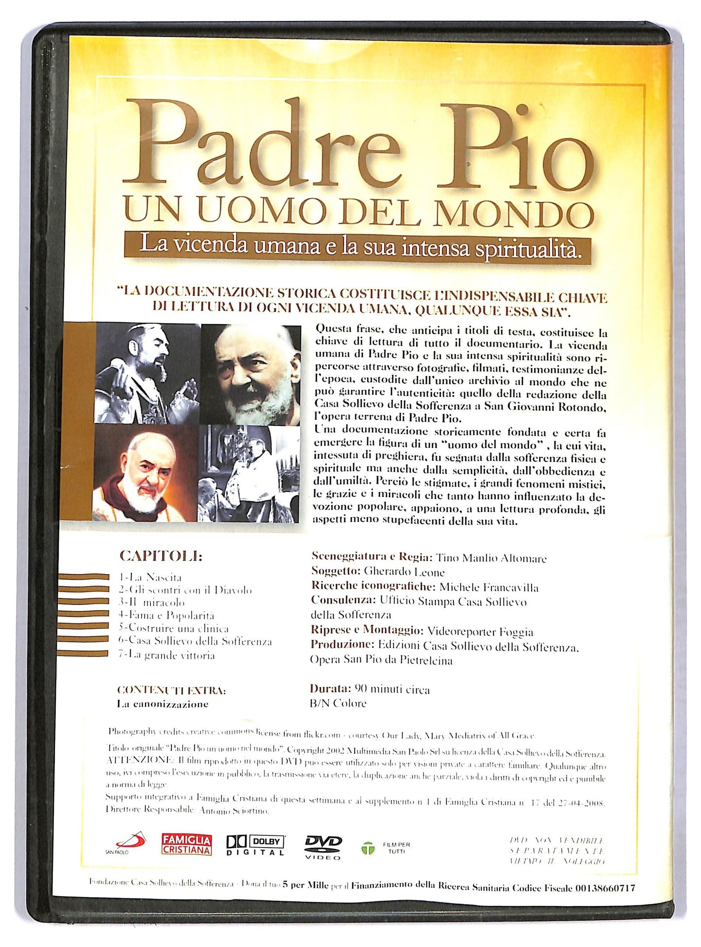 EBOND padre pio un uomo del mondo  EDITORIALE DVD D776006