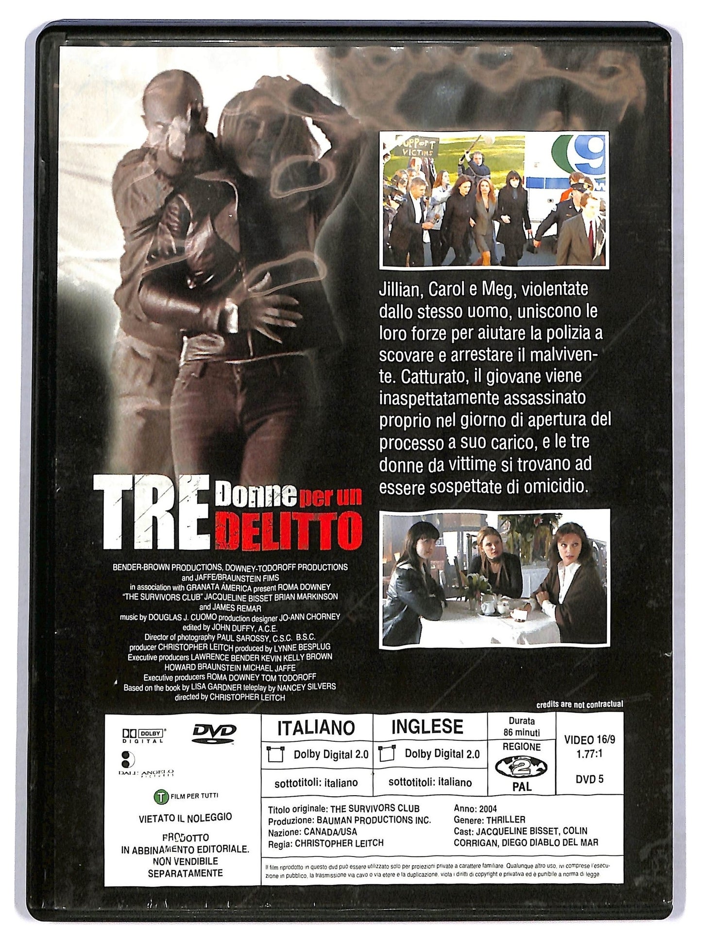 EBOND Tre donne per un delitto EDITORIALE DVD D776028