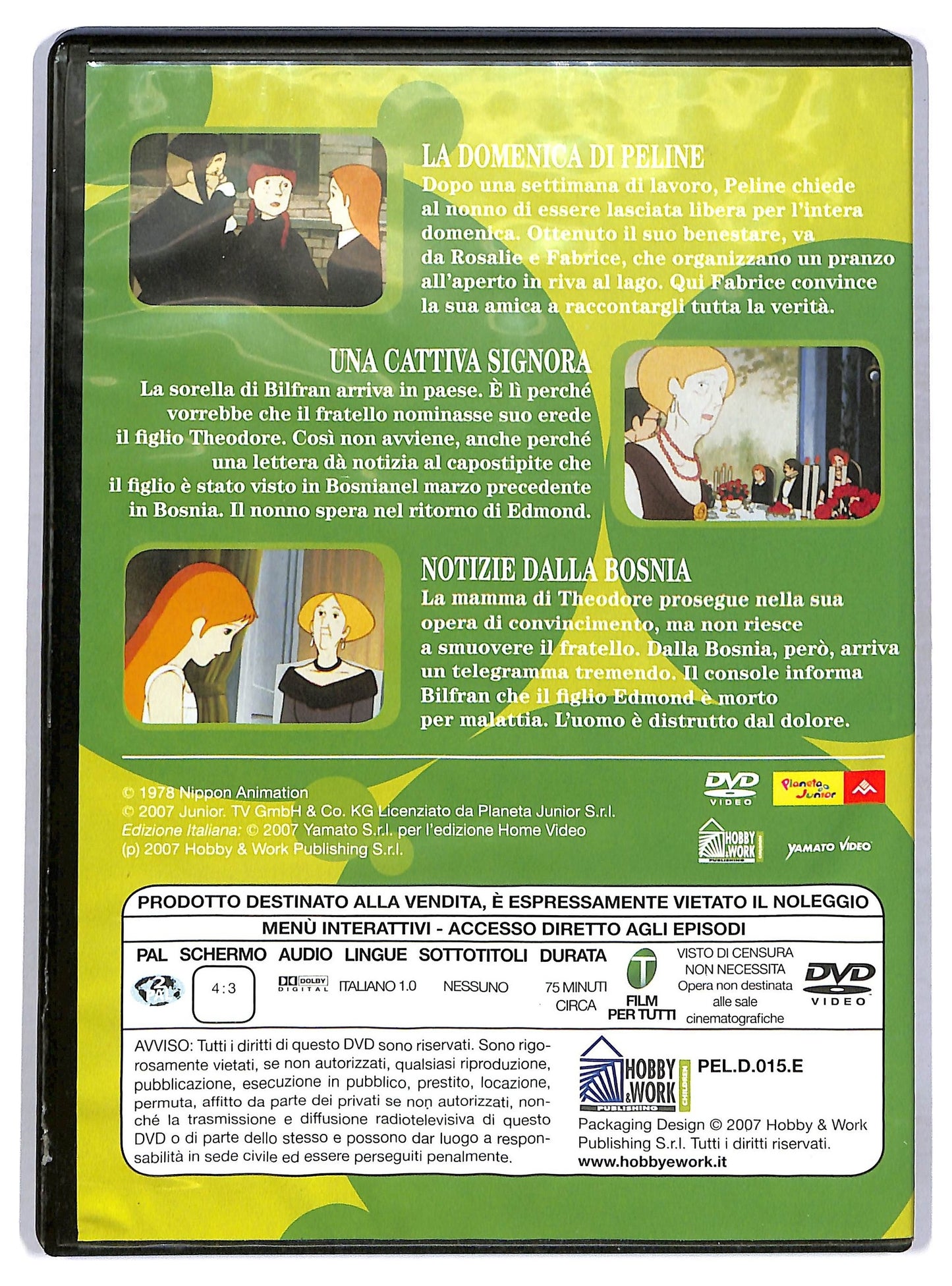 EBOND Peline Story Volume 15 EDITORIALE DD DVD D776029