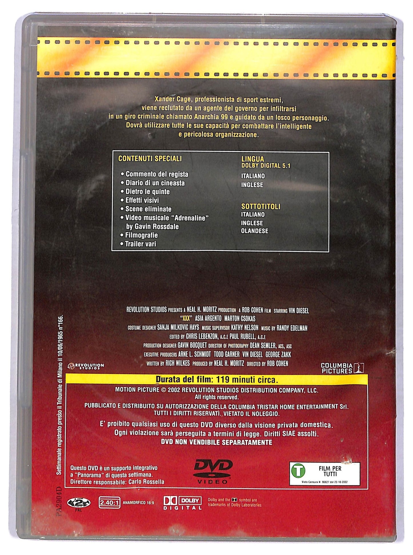 EBOND XXX EDITORIALE DVD D776118