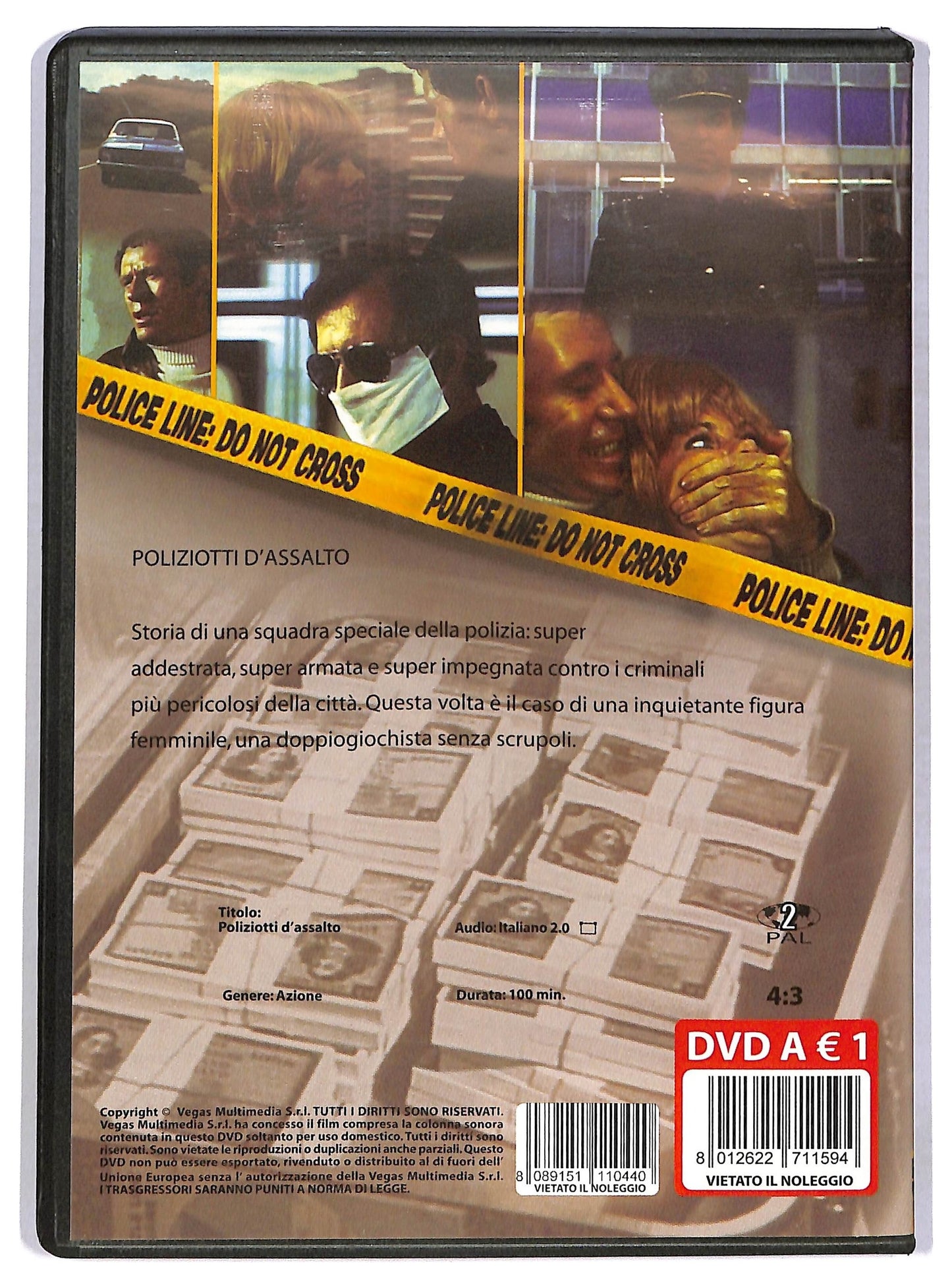 EBOND polizziotti d'assalto  DVD D776402