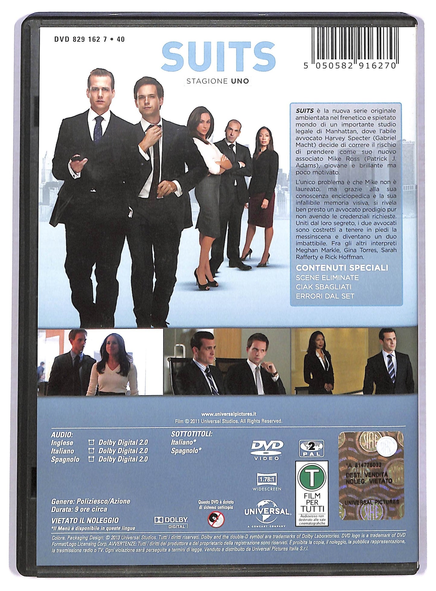 EBOND Suits Stagione 1 Box 3 DVD D776410