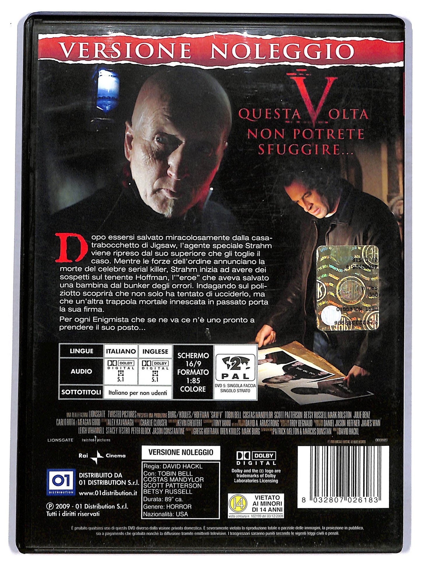 EBOND Sawv DVD Ex Noleggio D776440